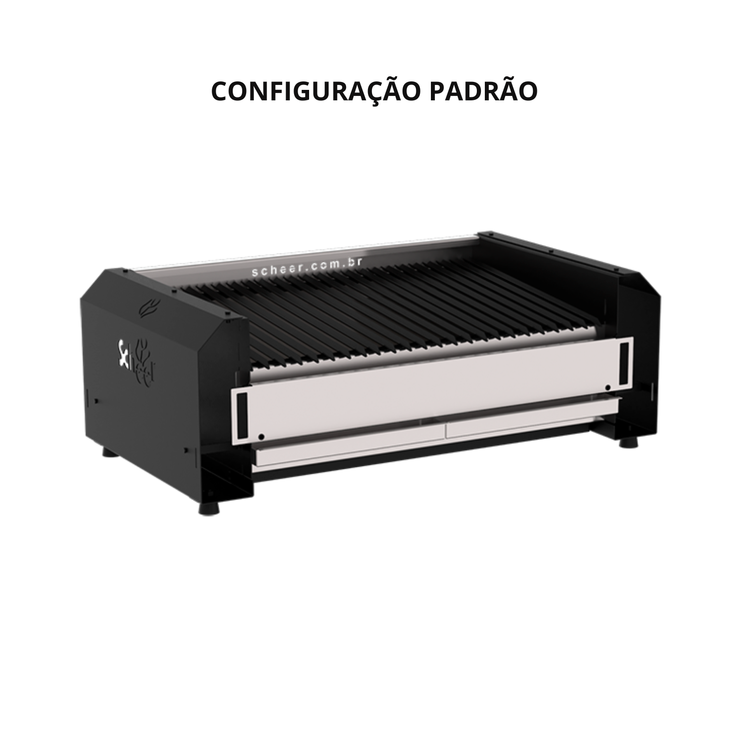 Portable Stainless Steel Grill Scheer Porteña
