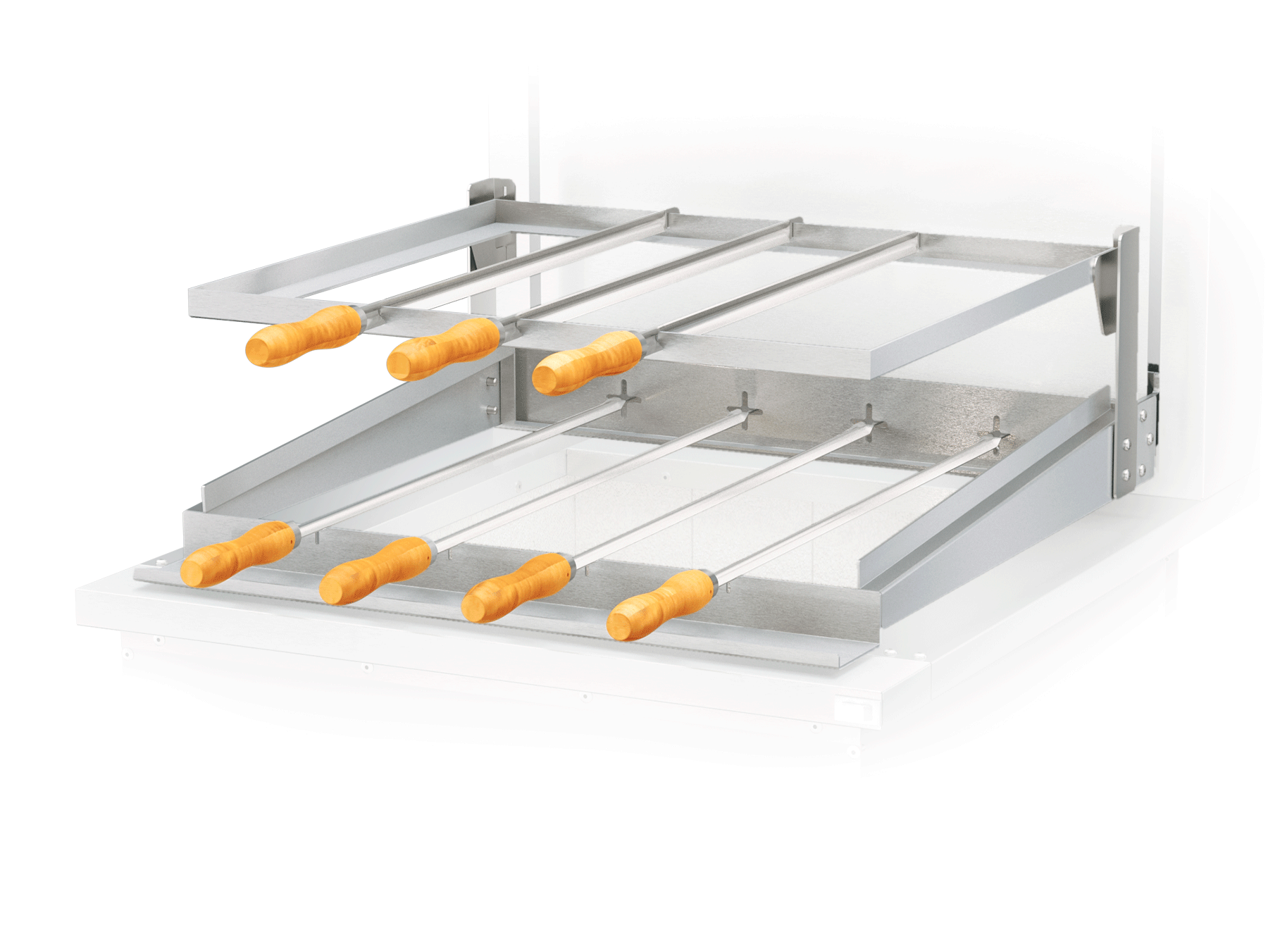 Suporte para 2º Andar de Espetos Scheer