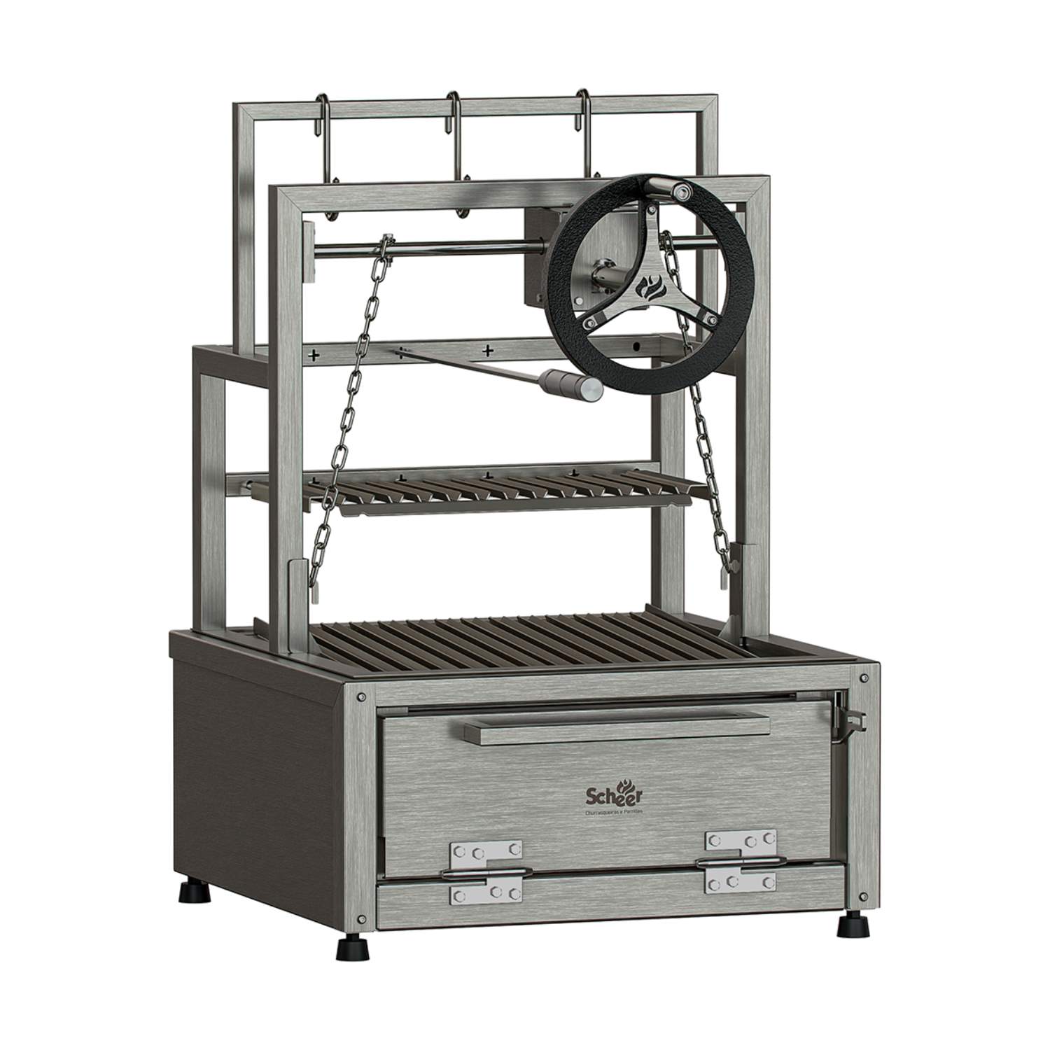 Parrilla Scheer La Pampa 901 com Firepit - Caixa de Fogo