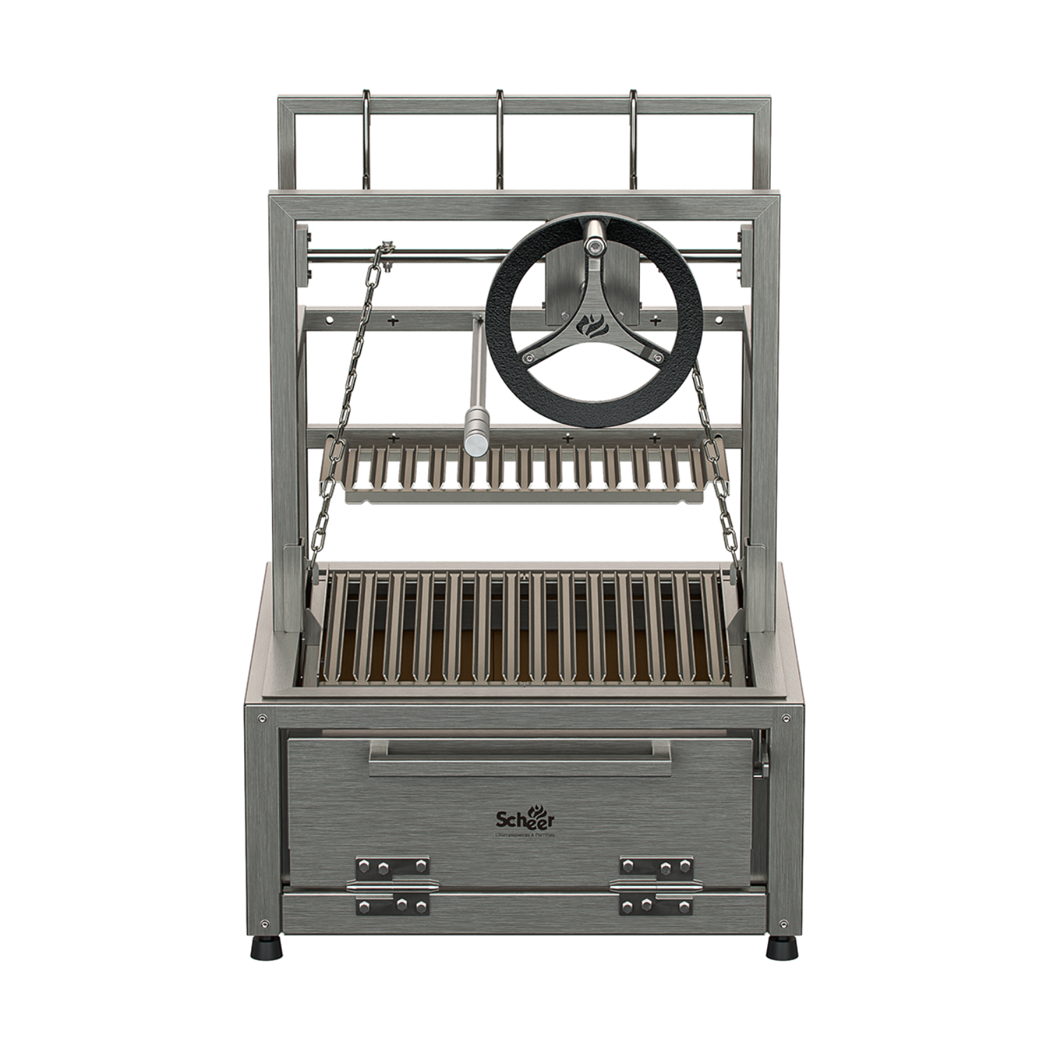 Parrilla Scheer La Pampa 901 com Firepit - Caixa de Fogo