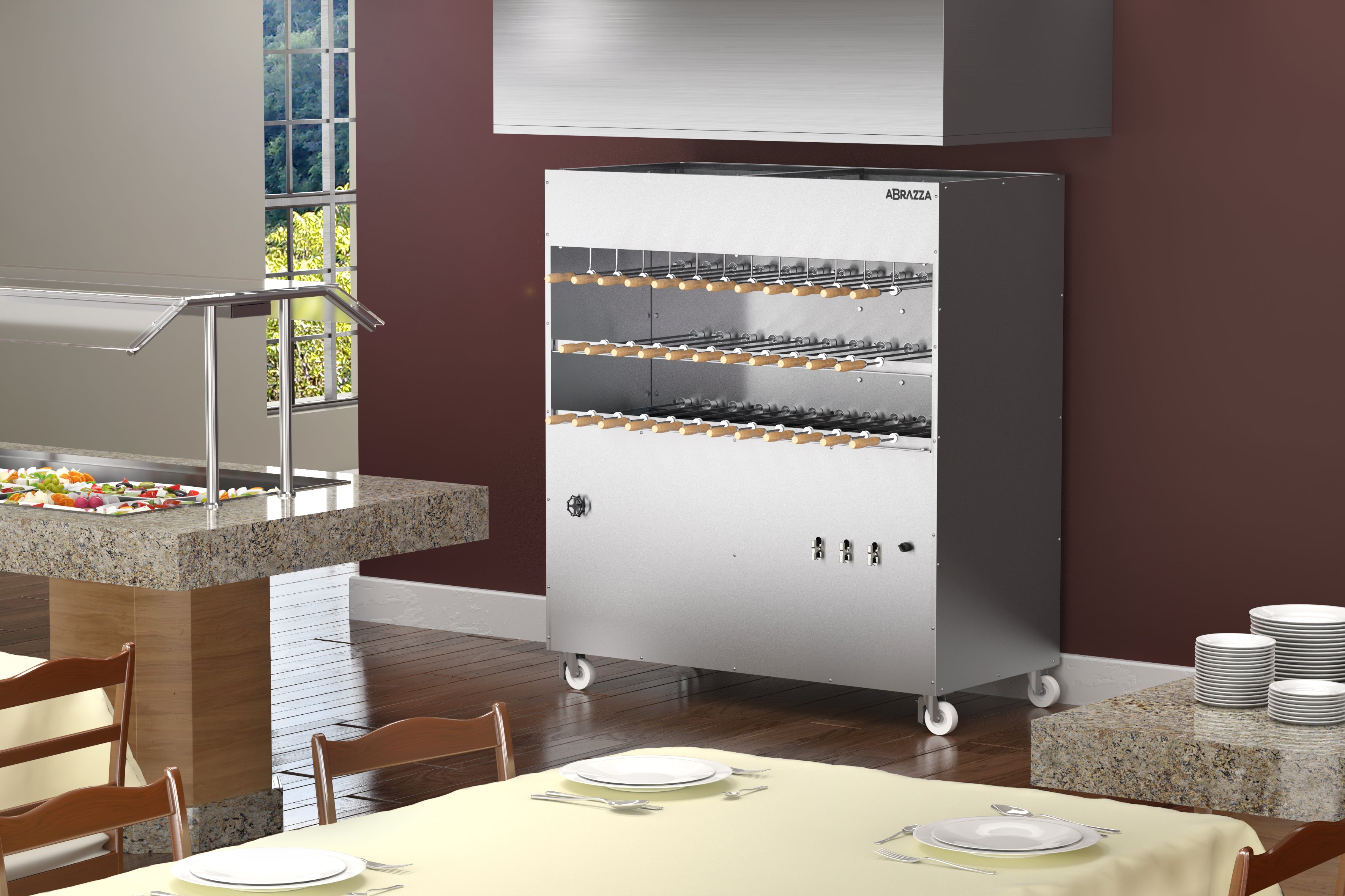 Brescia gas grill