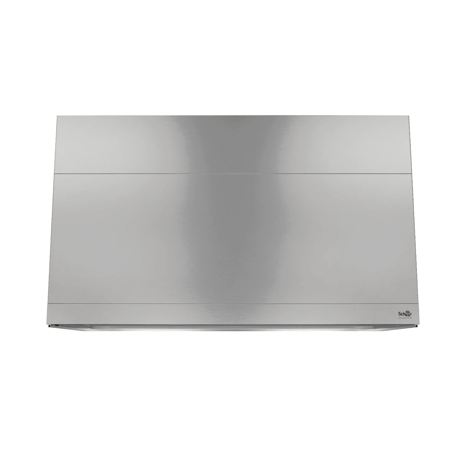 Square Stainless Steel Range Hood by Scheer