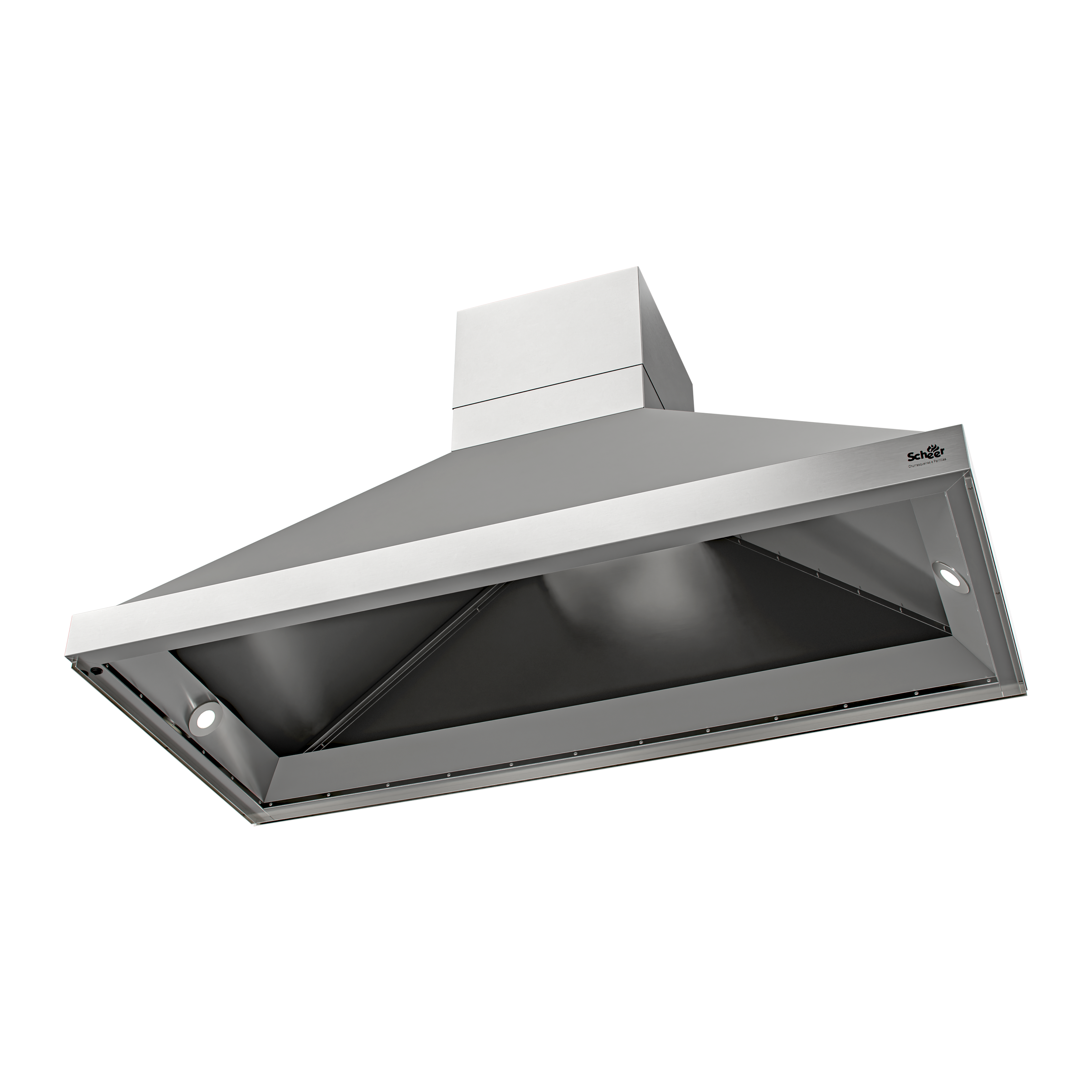 Scheer Stainless Steel Central Range Hood