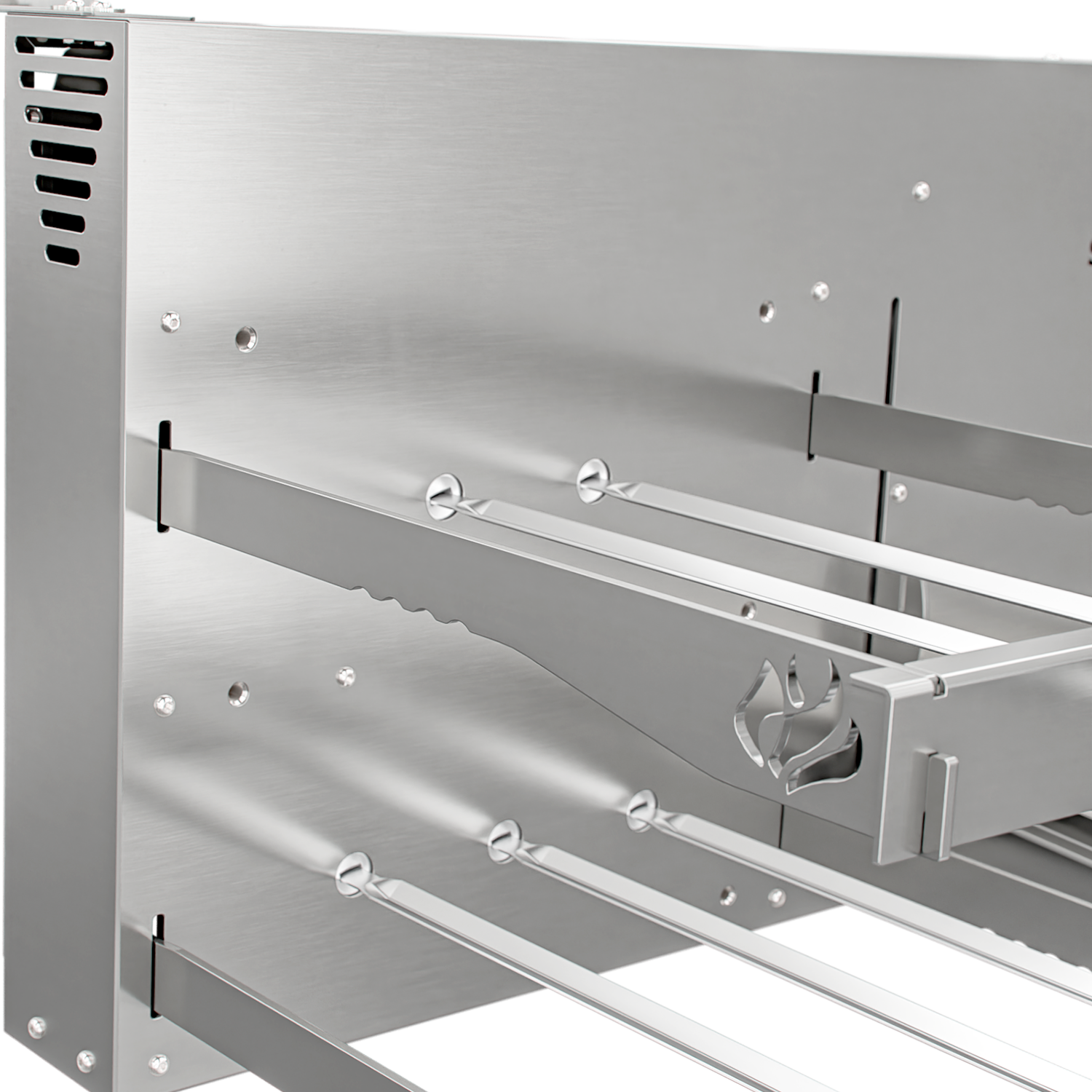 Churrasqueira Rotativa com Grelha Scheer I9 DUE 600 - Black Friday