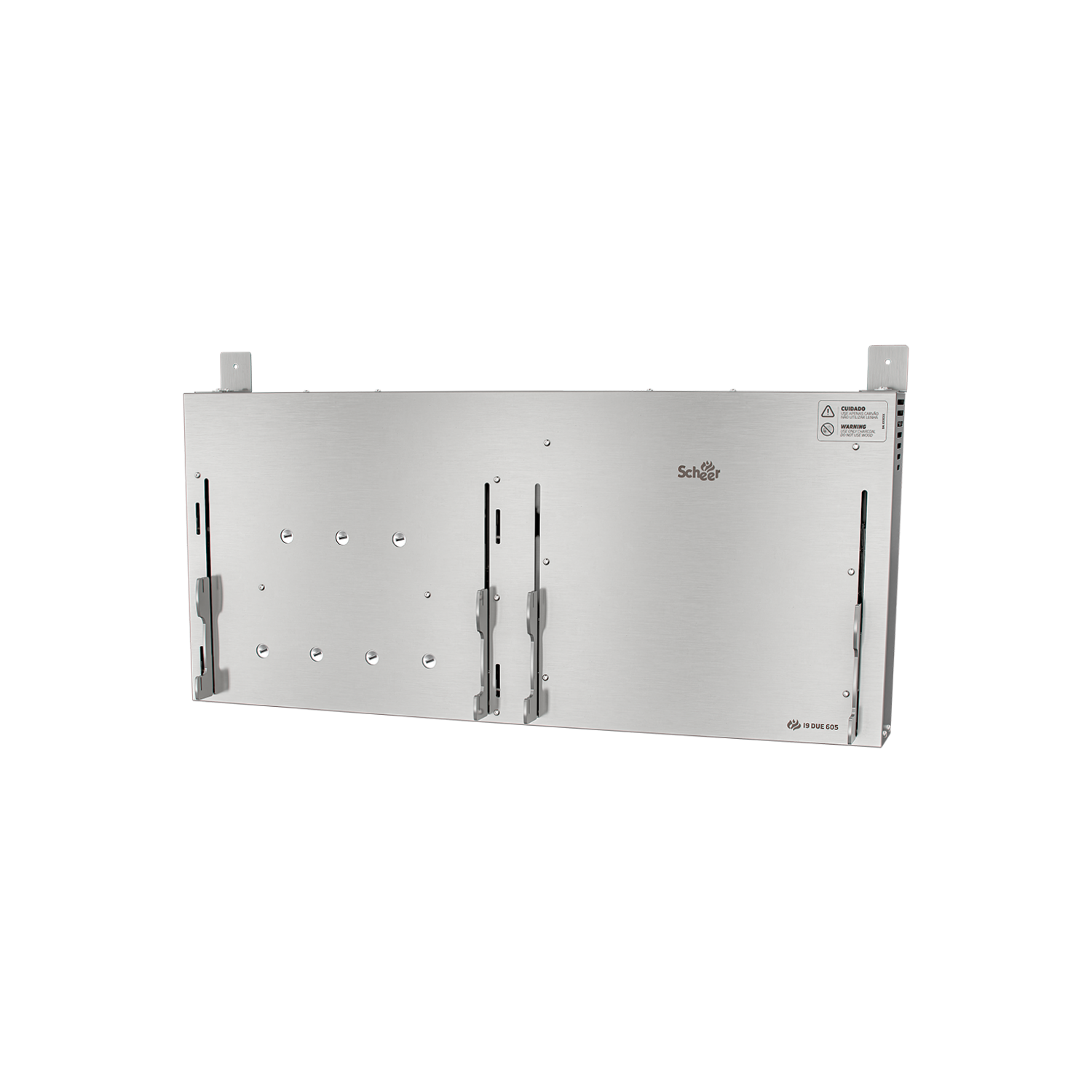 Churrasqueira Rotativa com Grelha Automática Scheer I9 DUE 605 - Black Friday