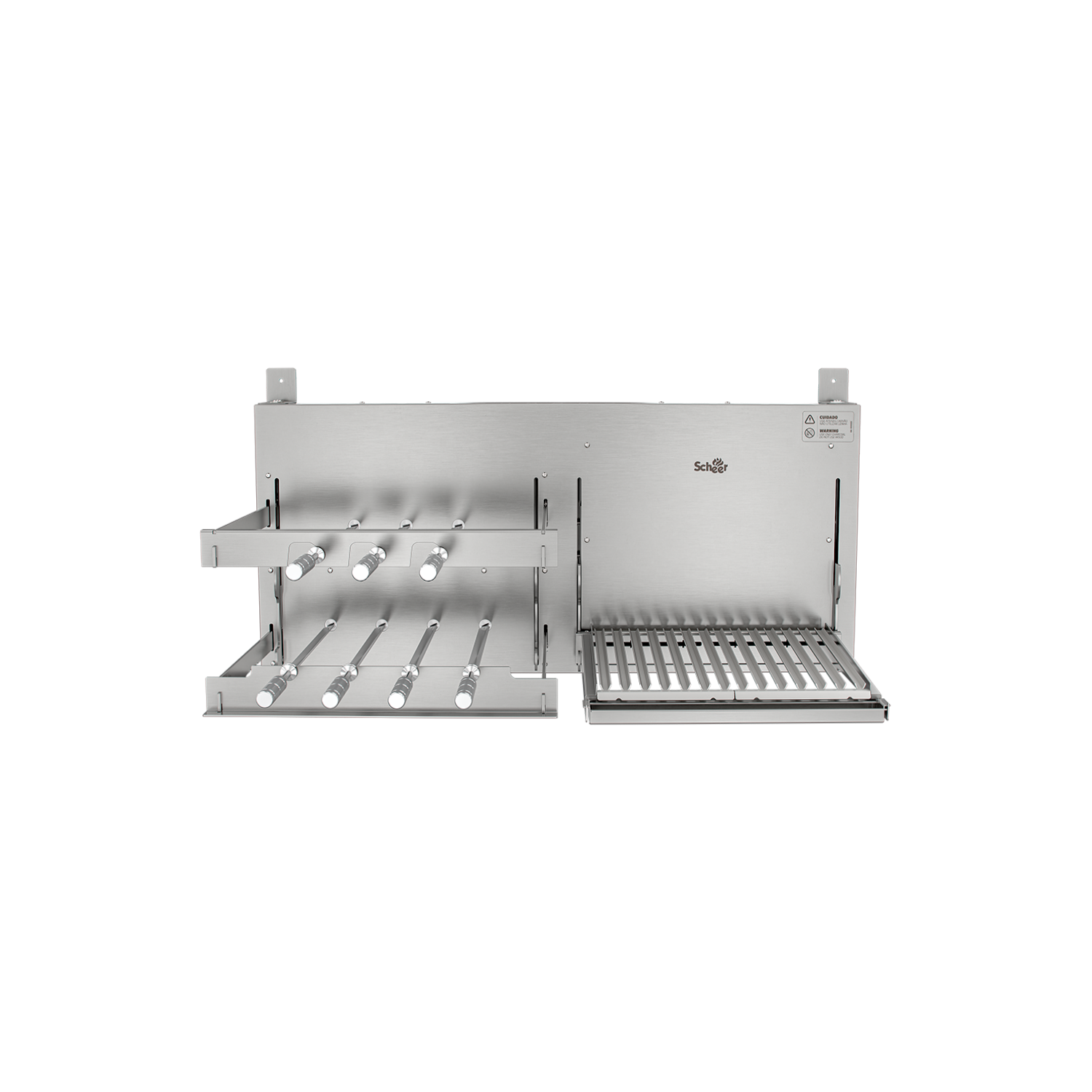 Churrasqueira Rotativa com Grelha Automática Scheer I9 DUE 605