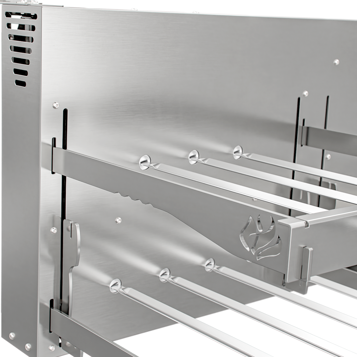 Churrasqueira Rotativa com Grelha Automática Scheer I9 DUE 605 - Black Friday