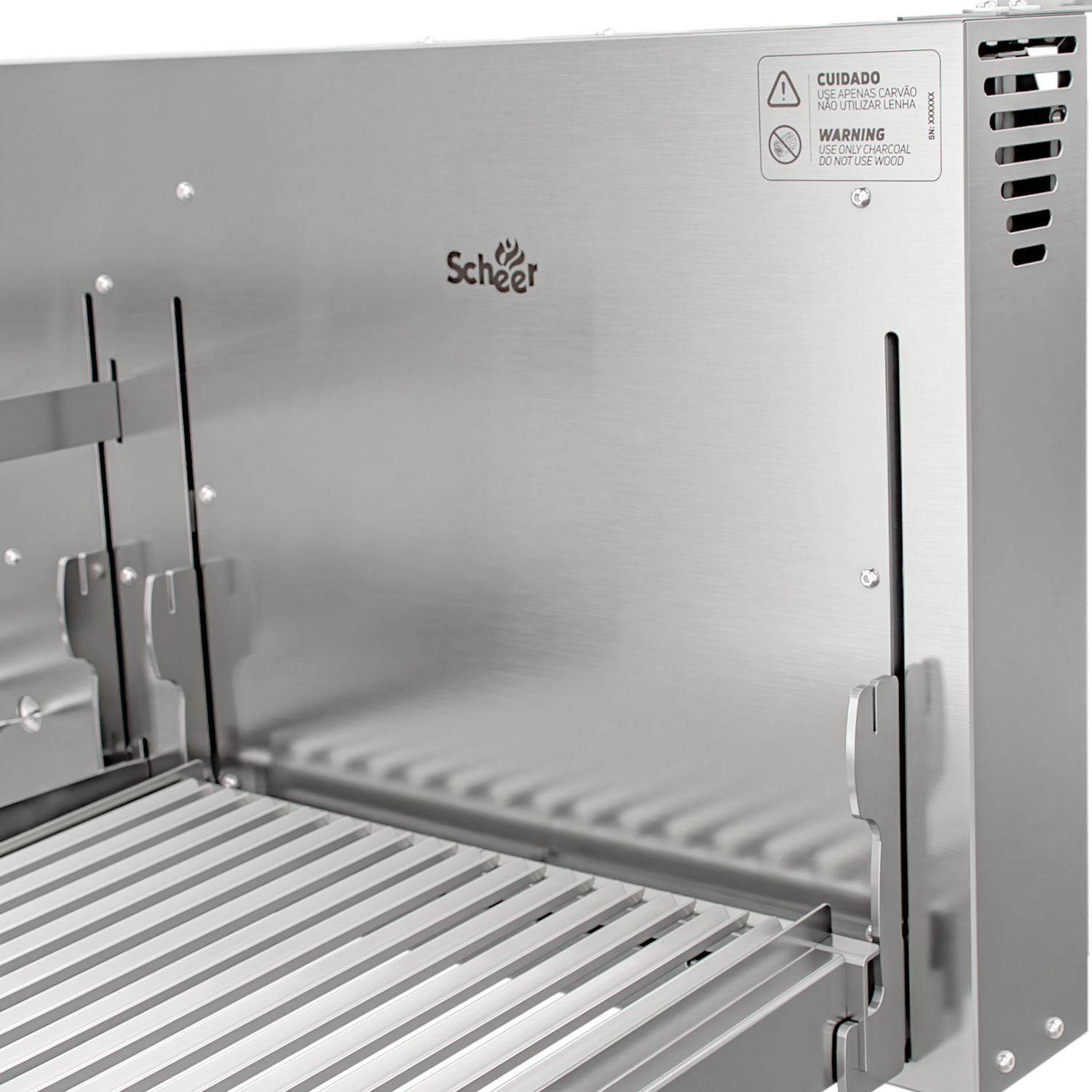 Churrasqueira Rotativa com Grelha Automática Scheer I9 DUE 605 - Black Friday
