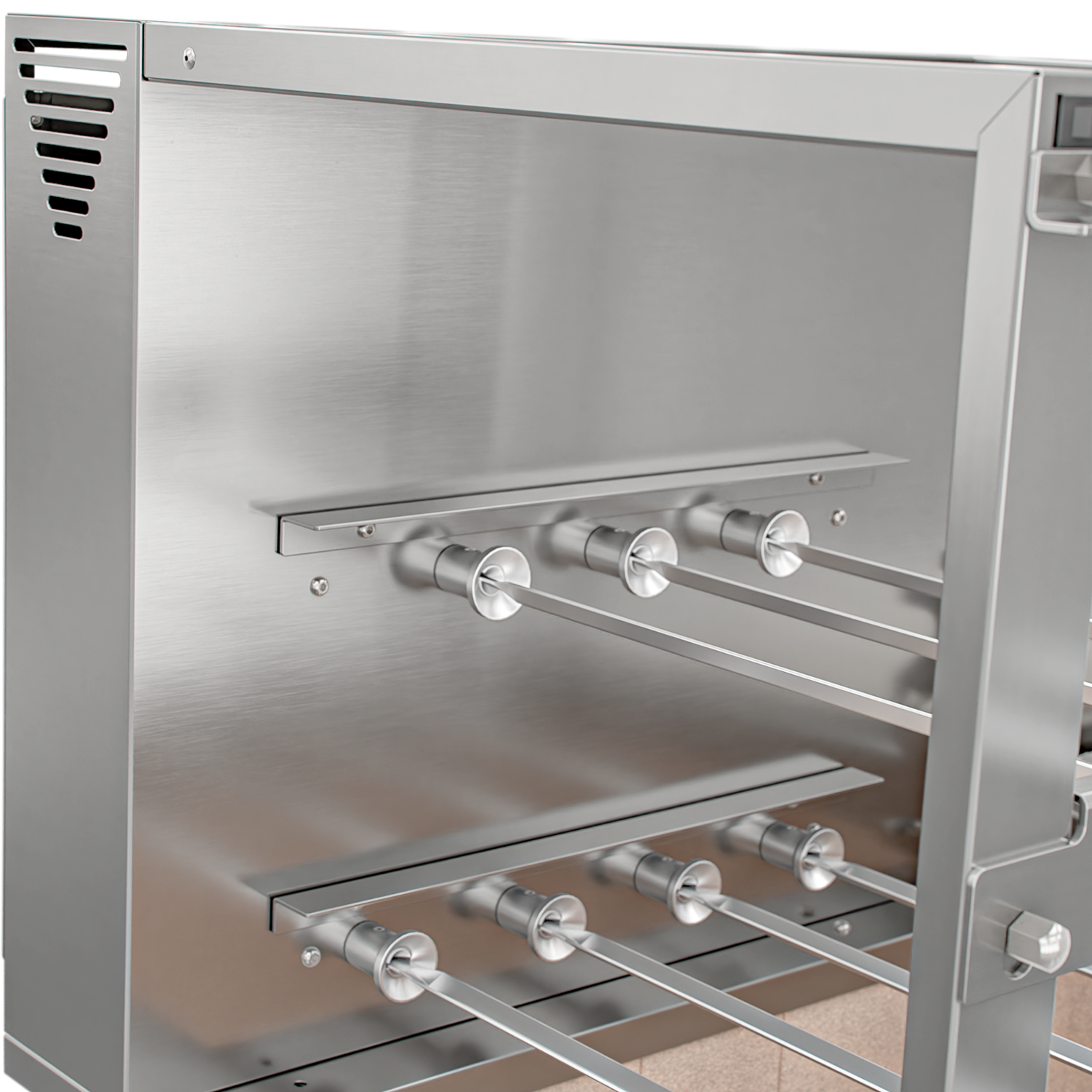 Churrasqueira Rotativa e Grelha Automática para Bancada Cooktop Scheer DUE 600