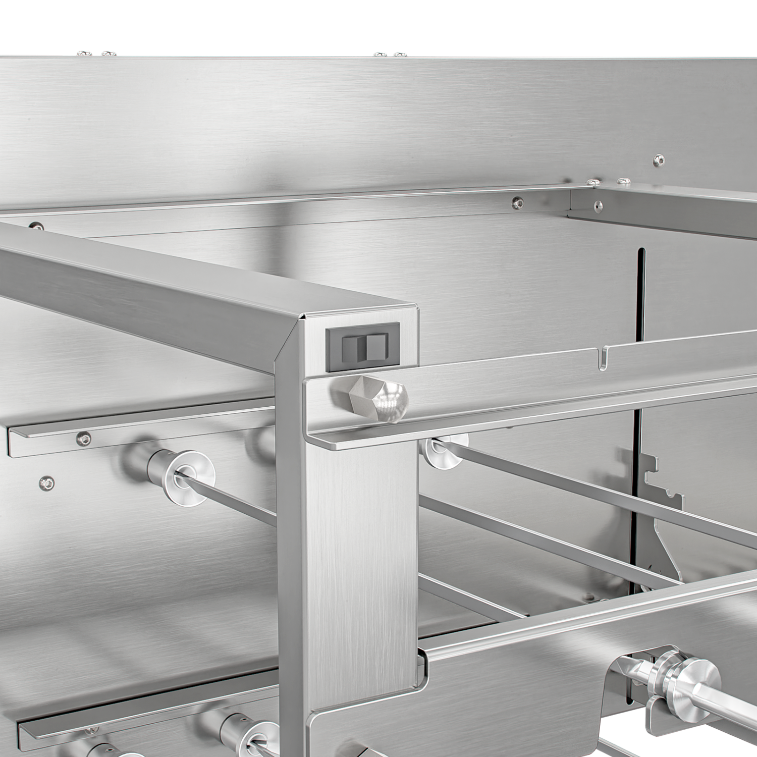 Churrasqueira Rotativa e Grelha Automática Scheer DUE 600 - Black Friday