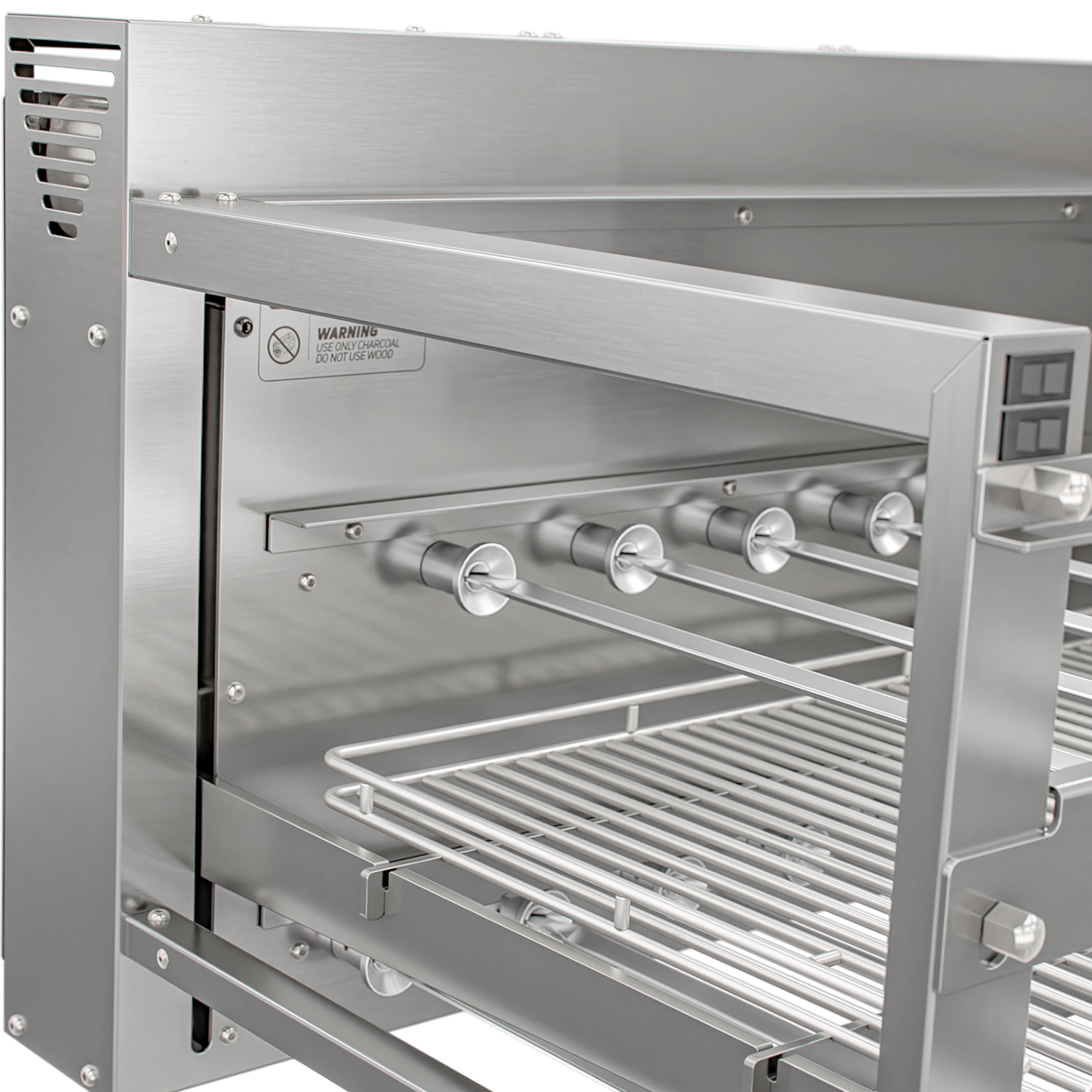 Churrasqueira Rotativa com Grelha e Braseiro Scheer DUE 625 - Black Friday