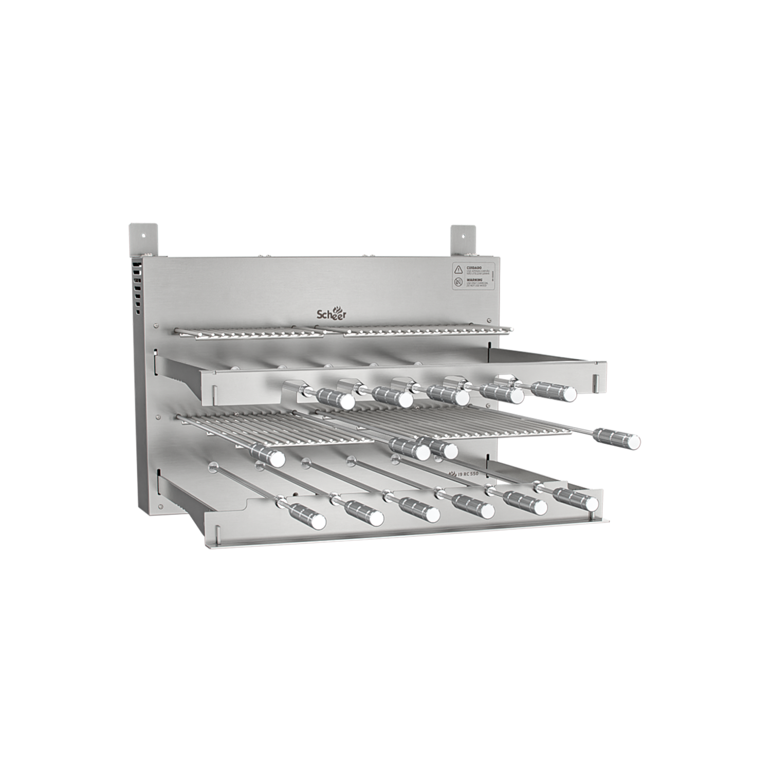 Churrasqueira Rotativa Scheer I9 RC 550