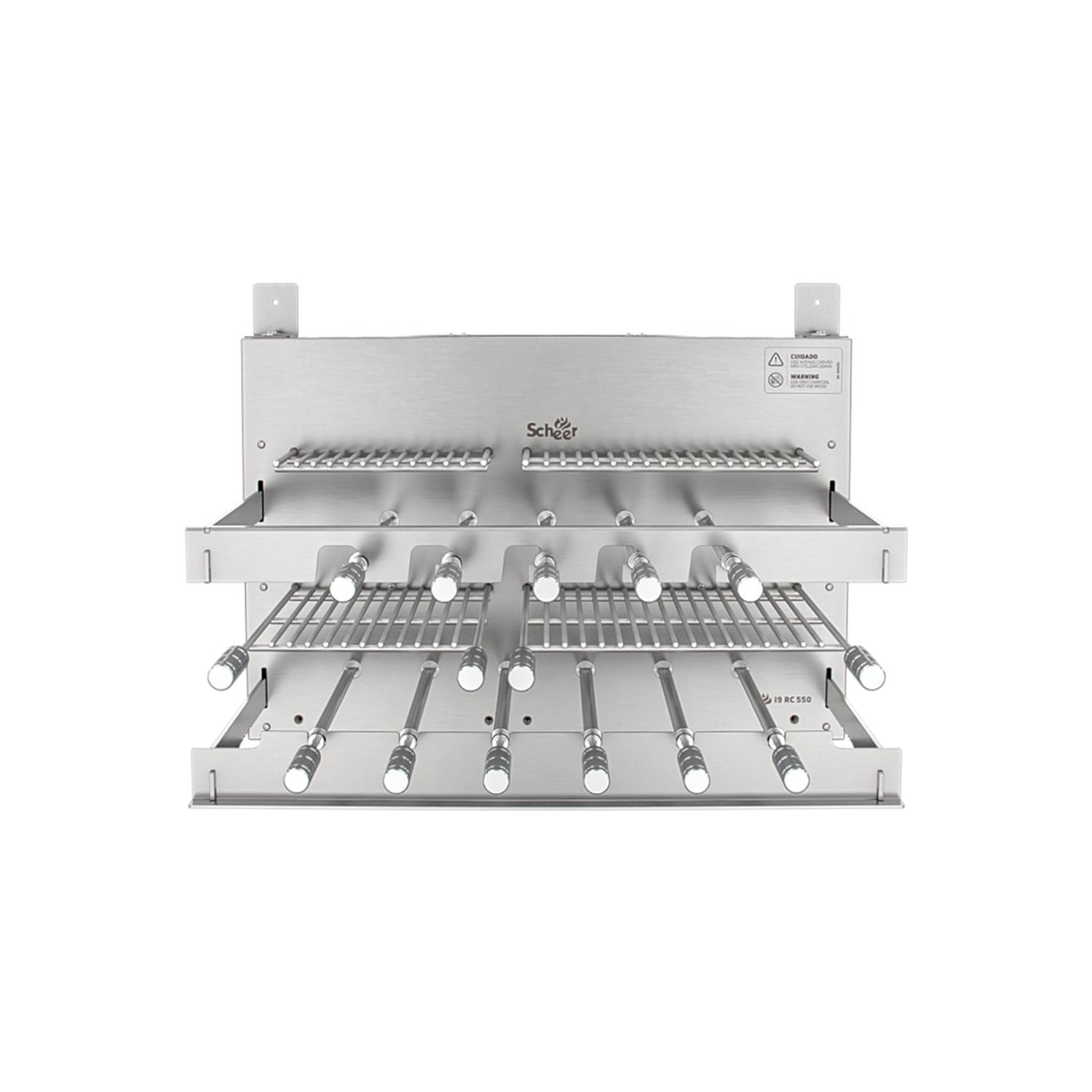Churrasqueira Rotativa Scheer I9 RC 550