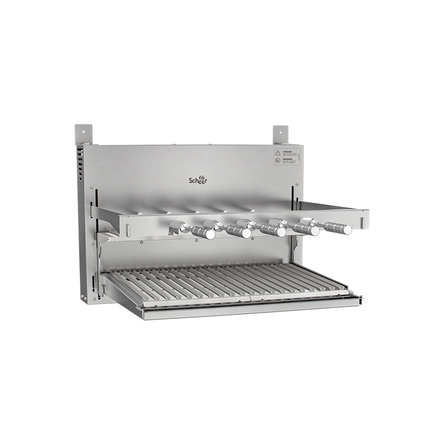 Churrasqueira Rotativa com Grelha Automática Scheer I9 RC 850