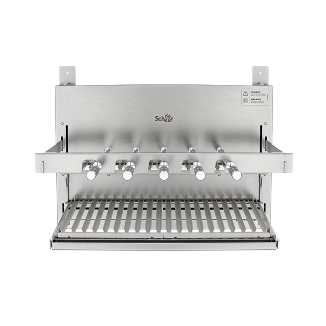 Churrasqueira Rotativa com Grelha Automática Scheer I9 RC 850