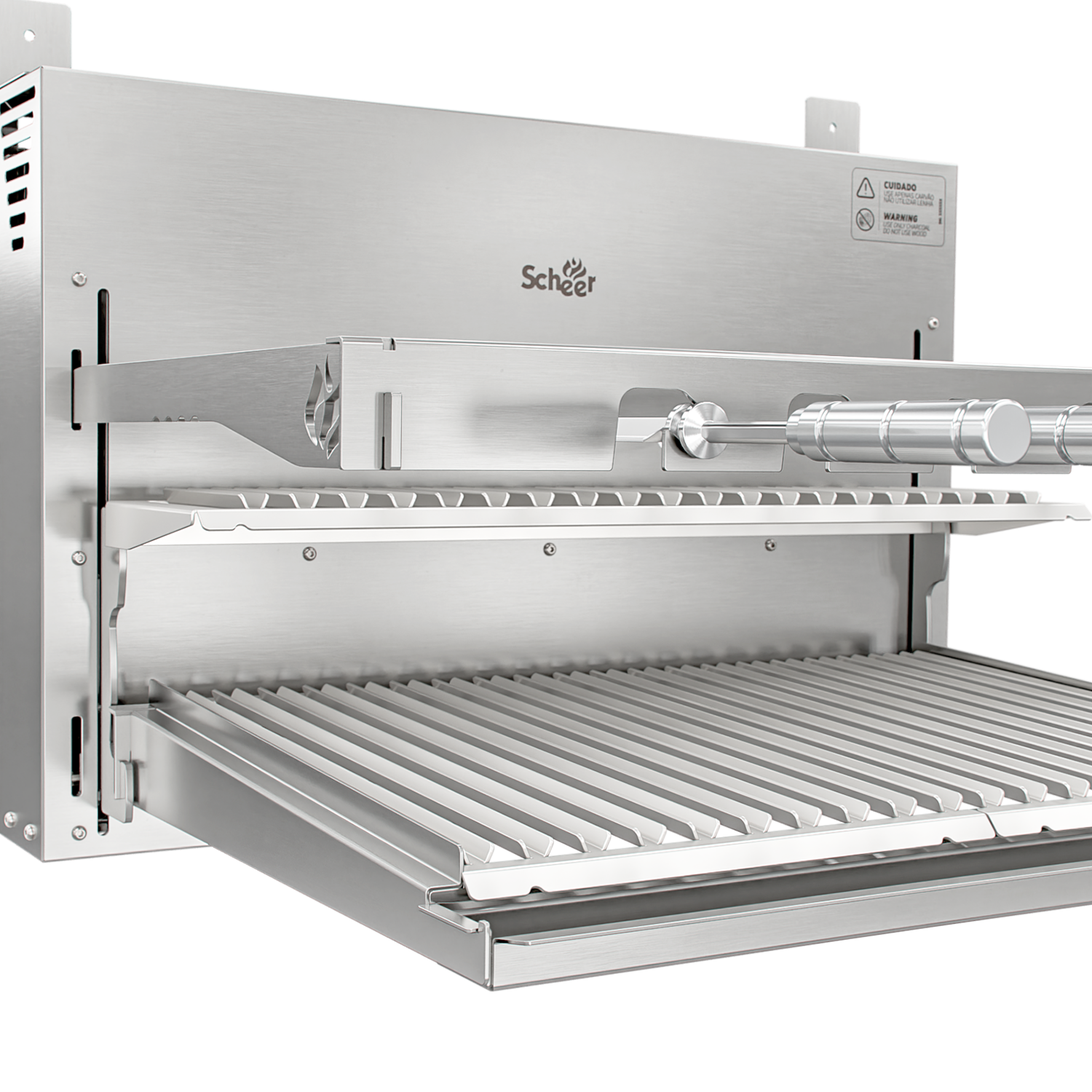 Churrasqueira Rotativa com Grelha Automática Scheer I9 RC 850