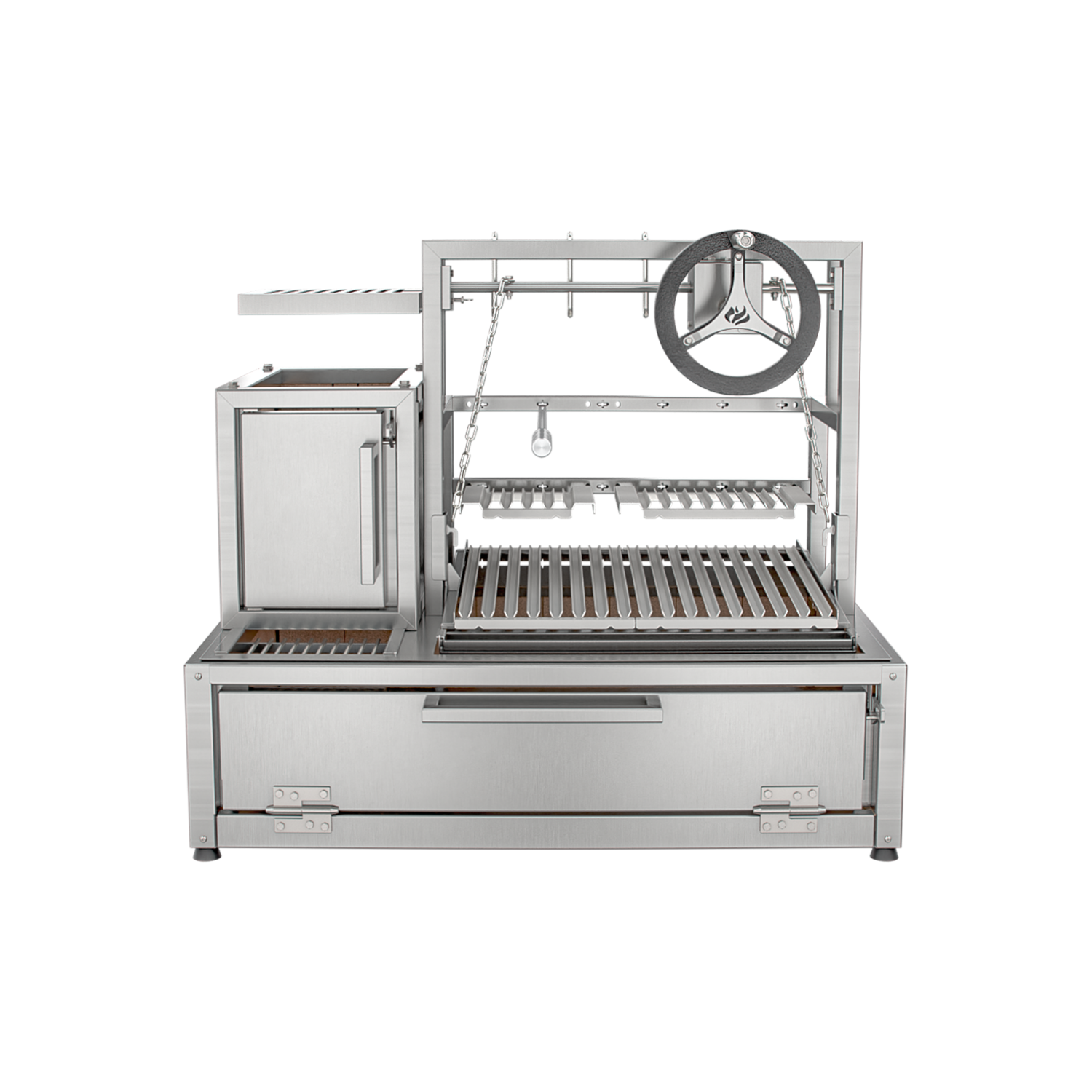 Parrilla com Braseiro Scheer La Pampa 902 com Firepit - Caixa de Fogo