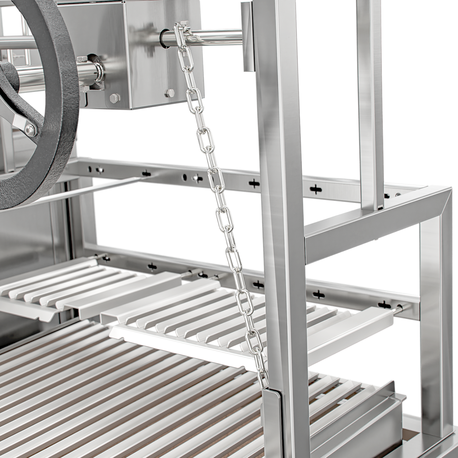 Parrilla com Braseiro Scheer La Pampa 902 com Firepit - Caixa de Fogo