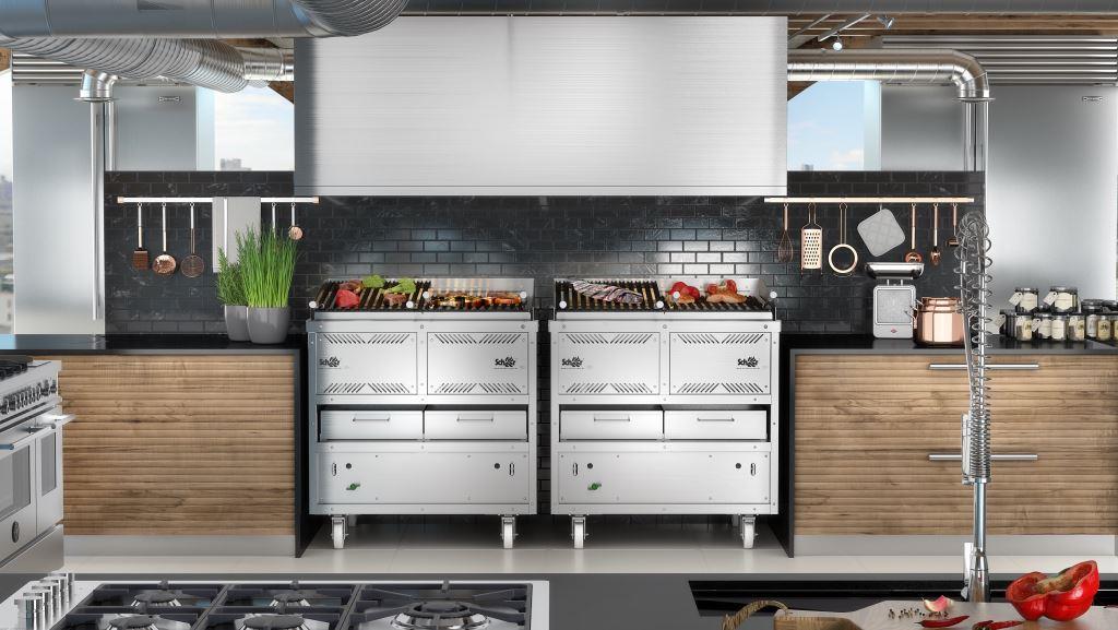 Parrillas a Gás Linha Profissional