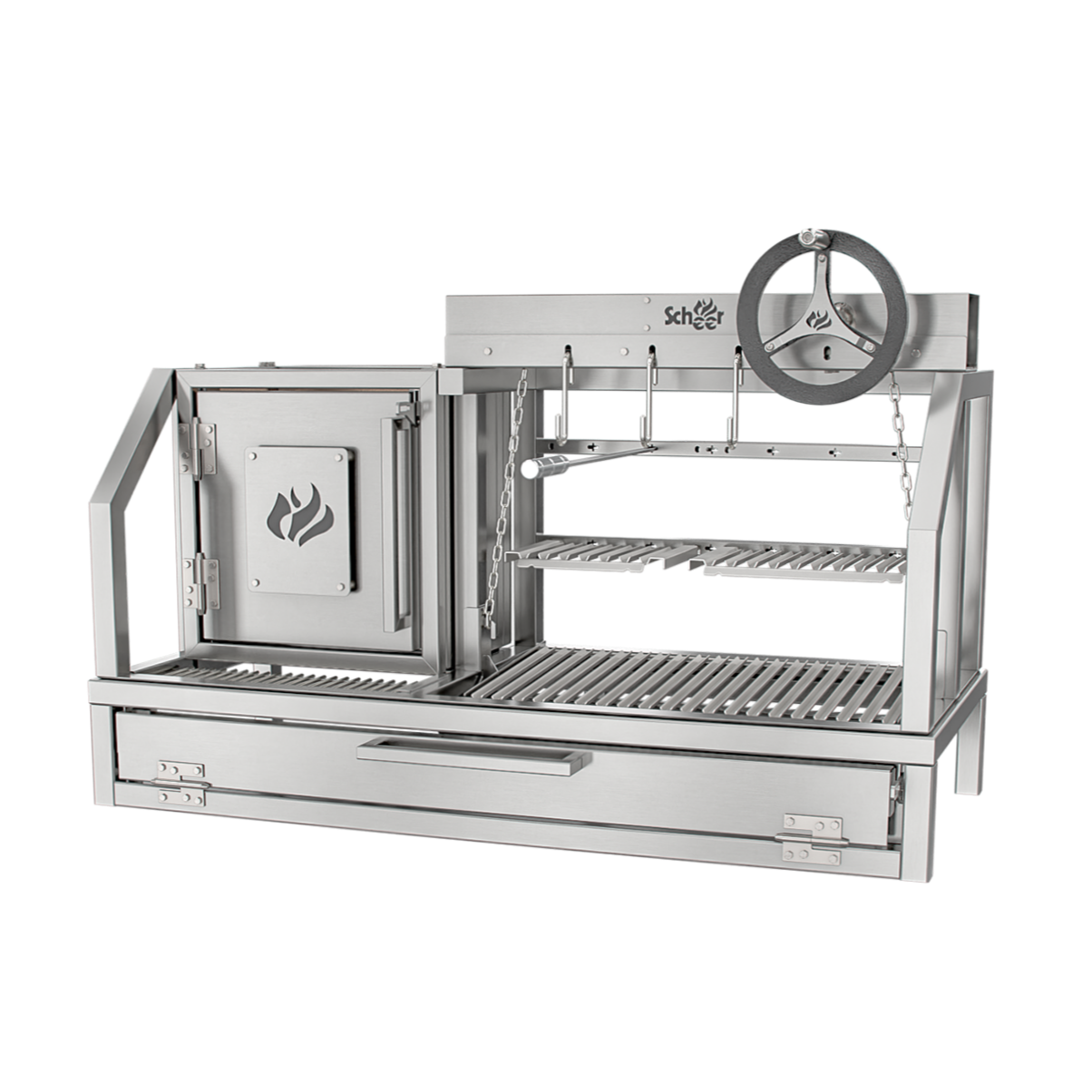Parrilla com Braseiro Scheer Mendoza 902