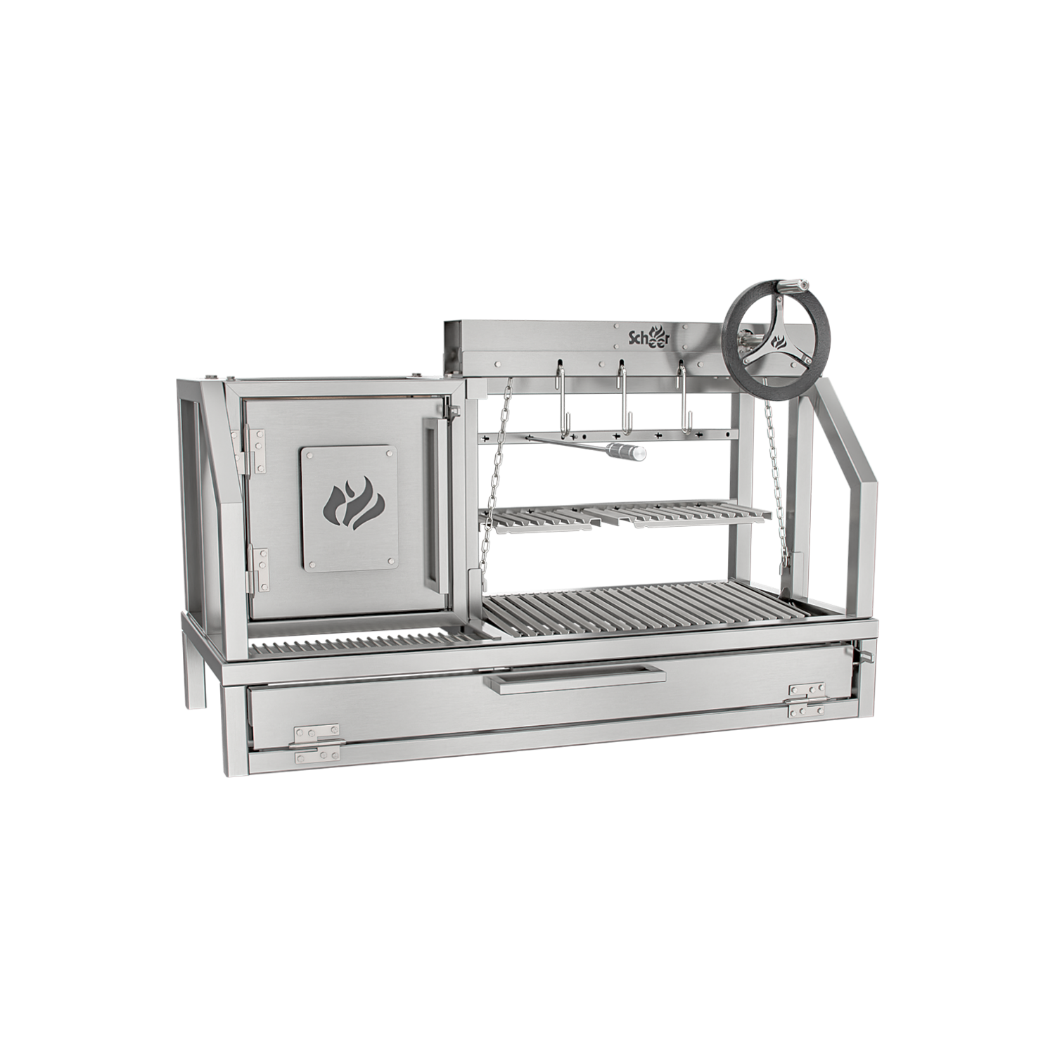 Parrilla com Braseiro Scheer Mendoza 902