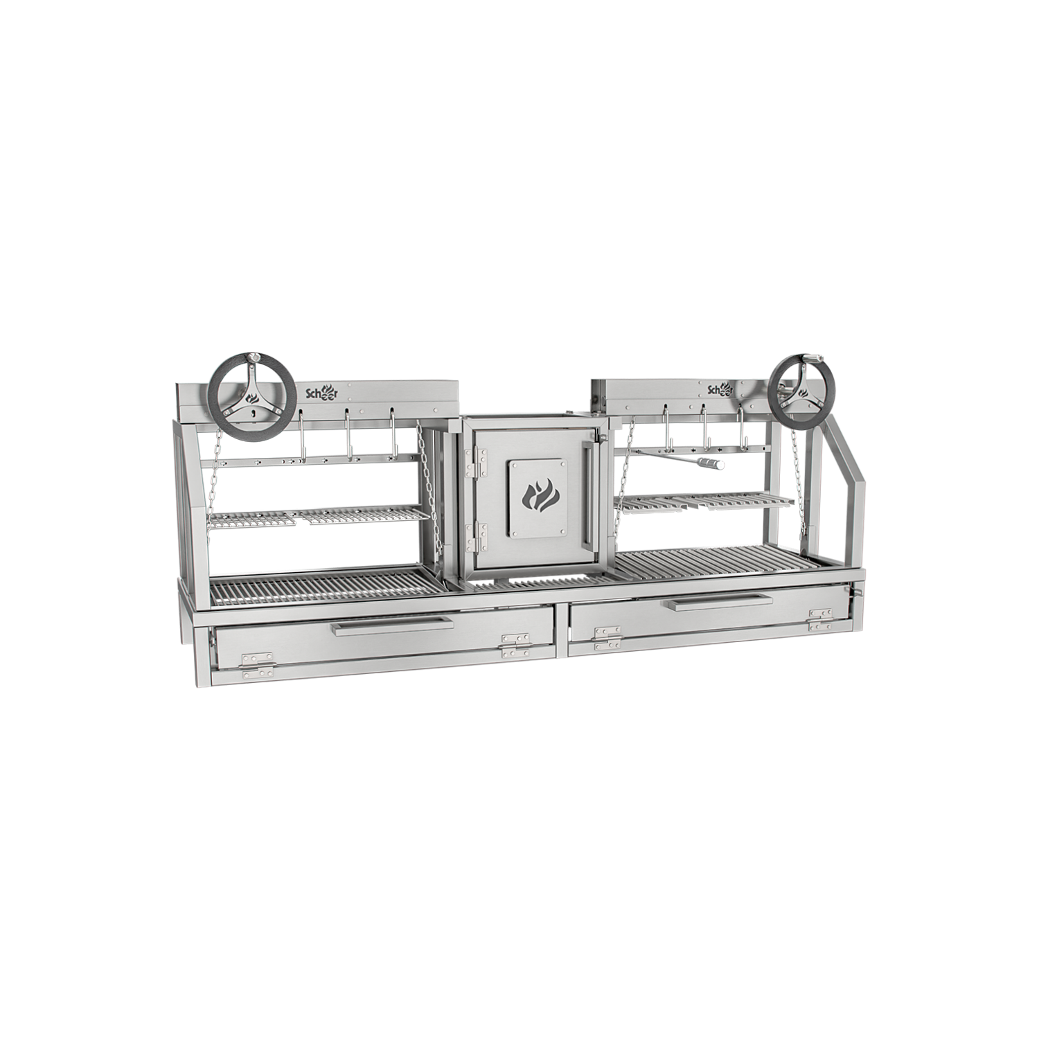 Double Grill with Brazier Scheer Mendoza 903