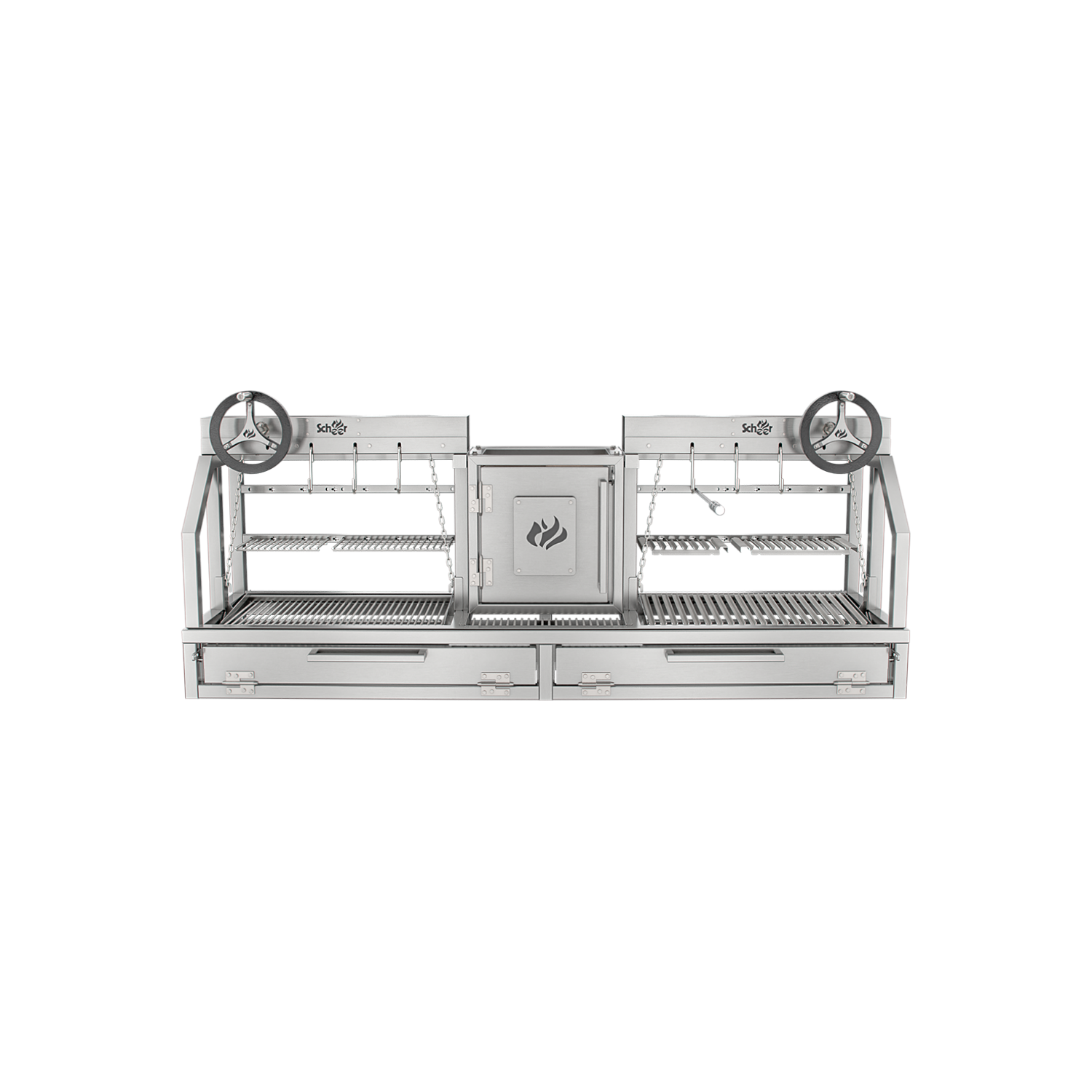 Double Grill with Brazier Scheer Mendoza 903