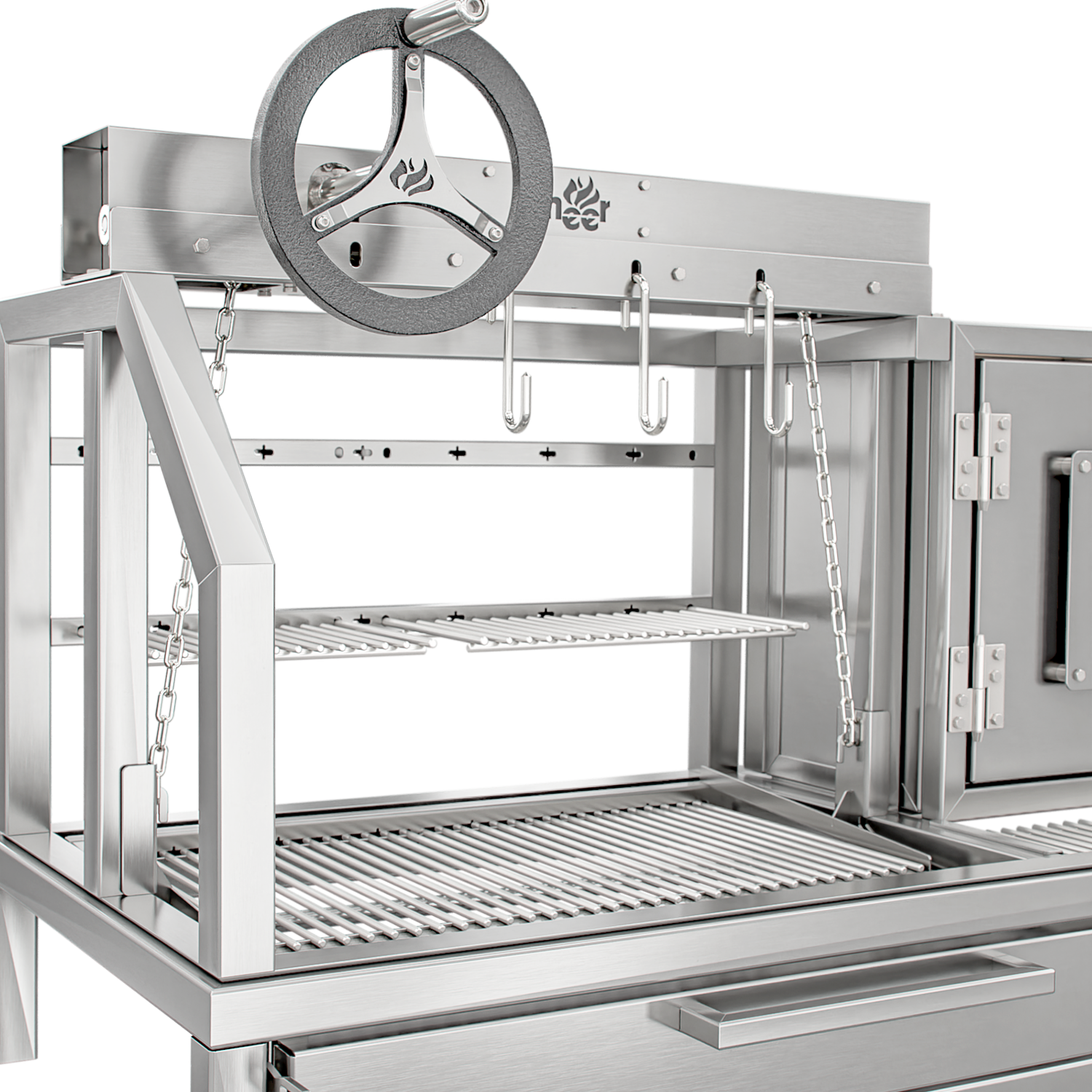 Double Grill with Brazier Scheer Mendoza 903