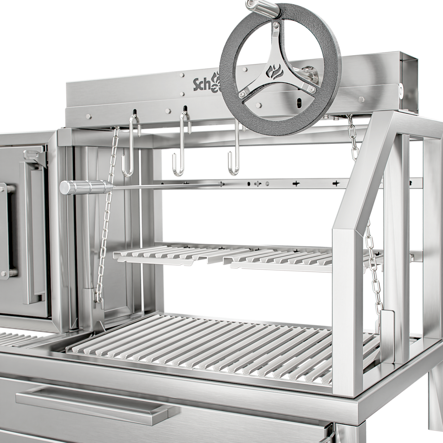 Double Grill with Brazier Scheer Mendoza 903