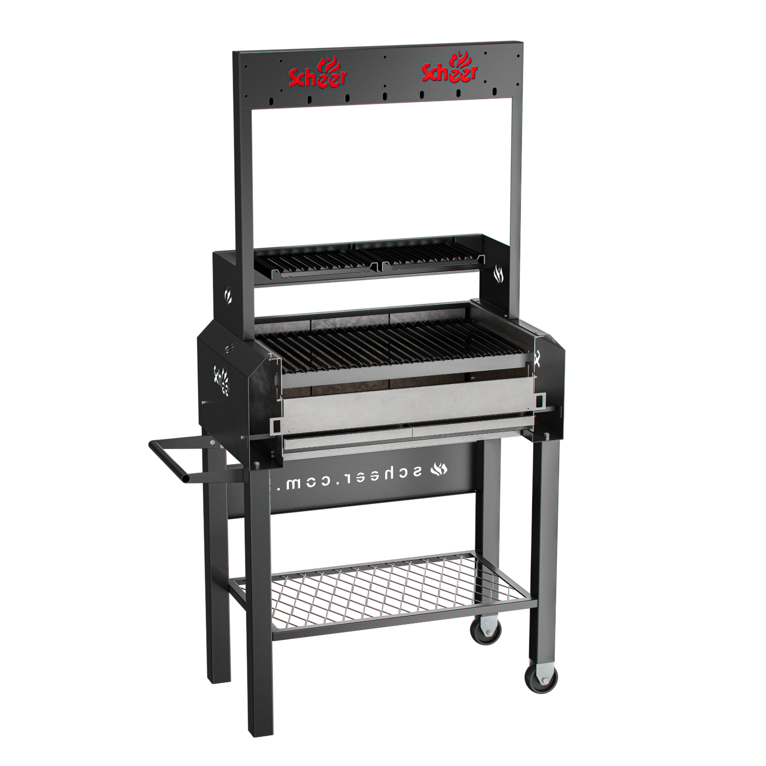 Parrilla Portátil Inox Scheer Porteña