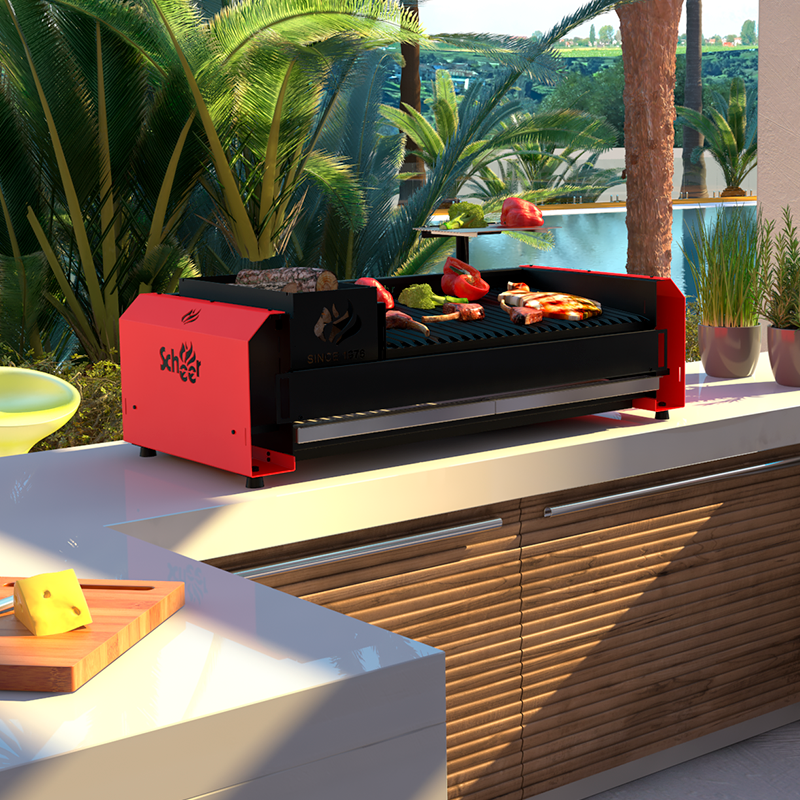 Portable Epoxy Scheer Porteña Grill