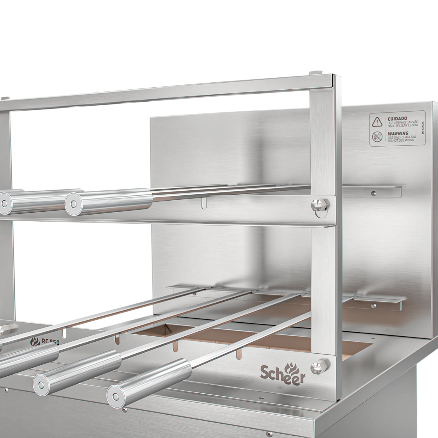 Churrasqueira Manual para Bancada Cooktop Scheer RC 350