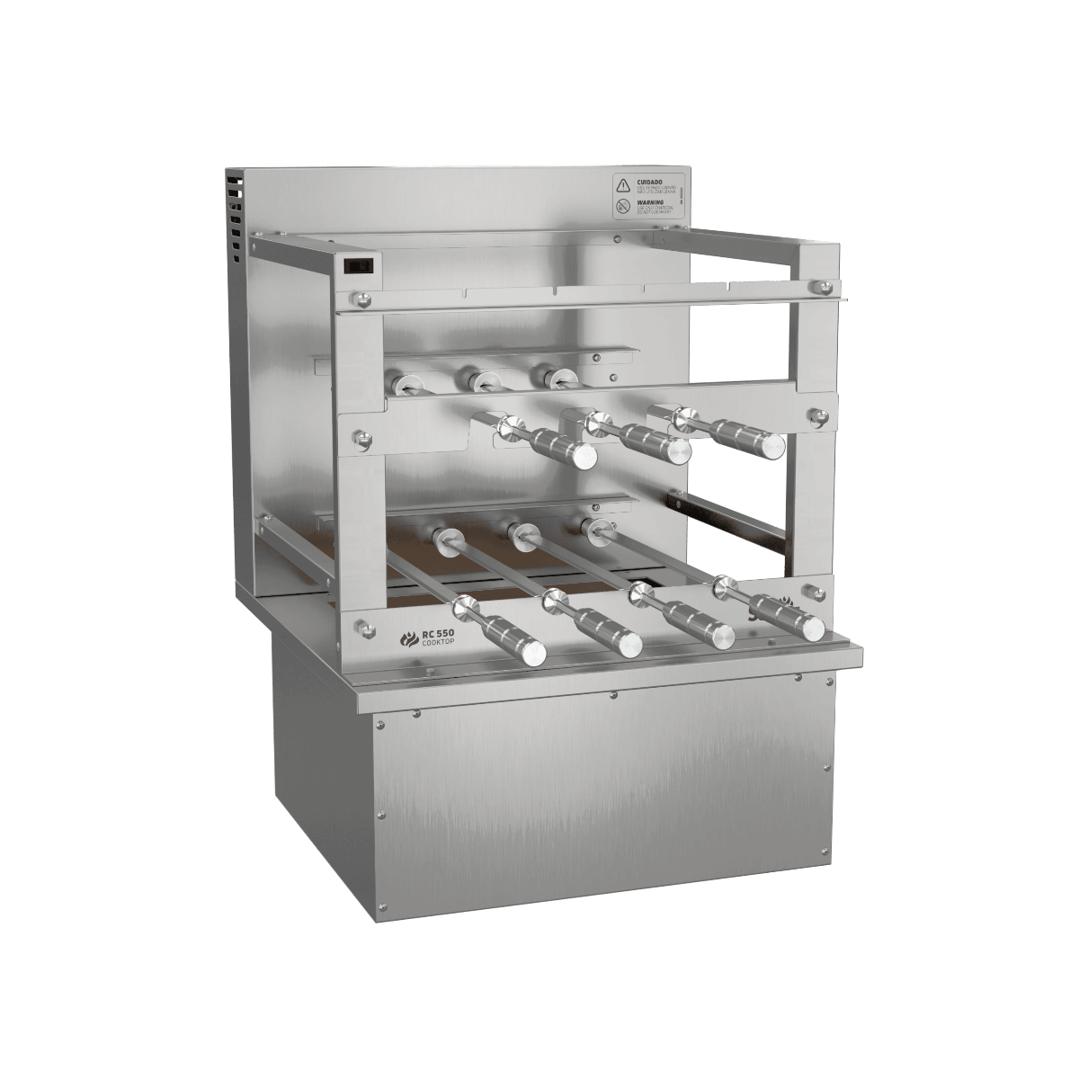 Churrasqueira Rotativa para Bancada Cooktop Scheer RC 550