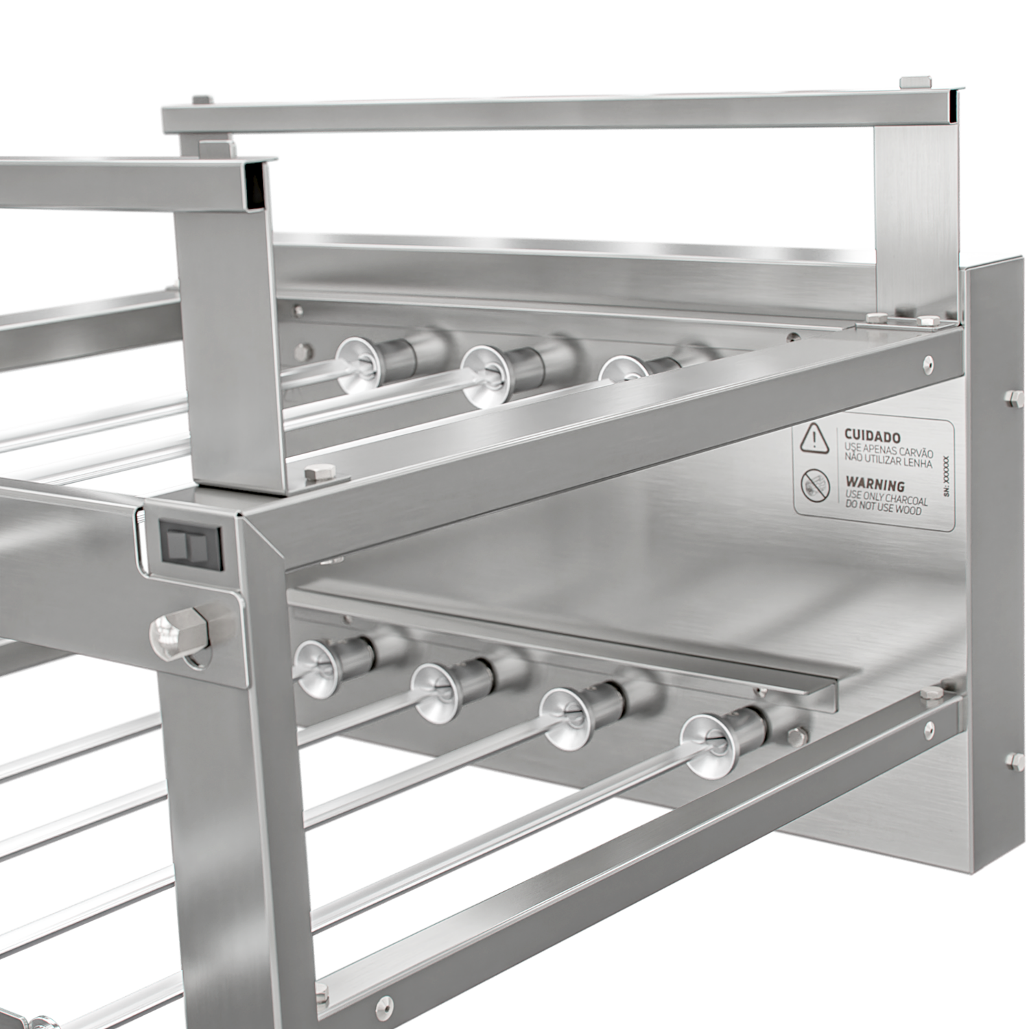 Churrasqueira Rotativa Scheer RC 550 - Black Friday