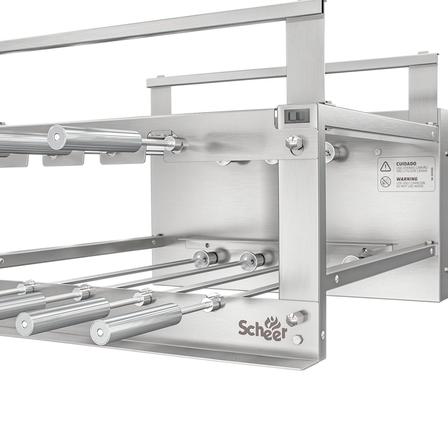 Churrasqueira Rotativa Scheer RC 550 - Black Friday