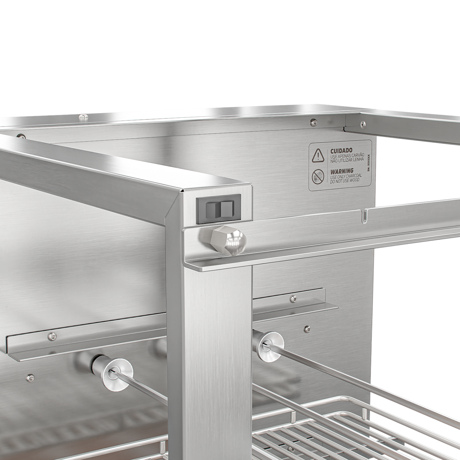 Churrasqueira Rotativa com Grelha Automática para Bancada Cooktop Scheer RC 850