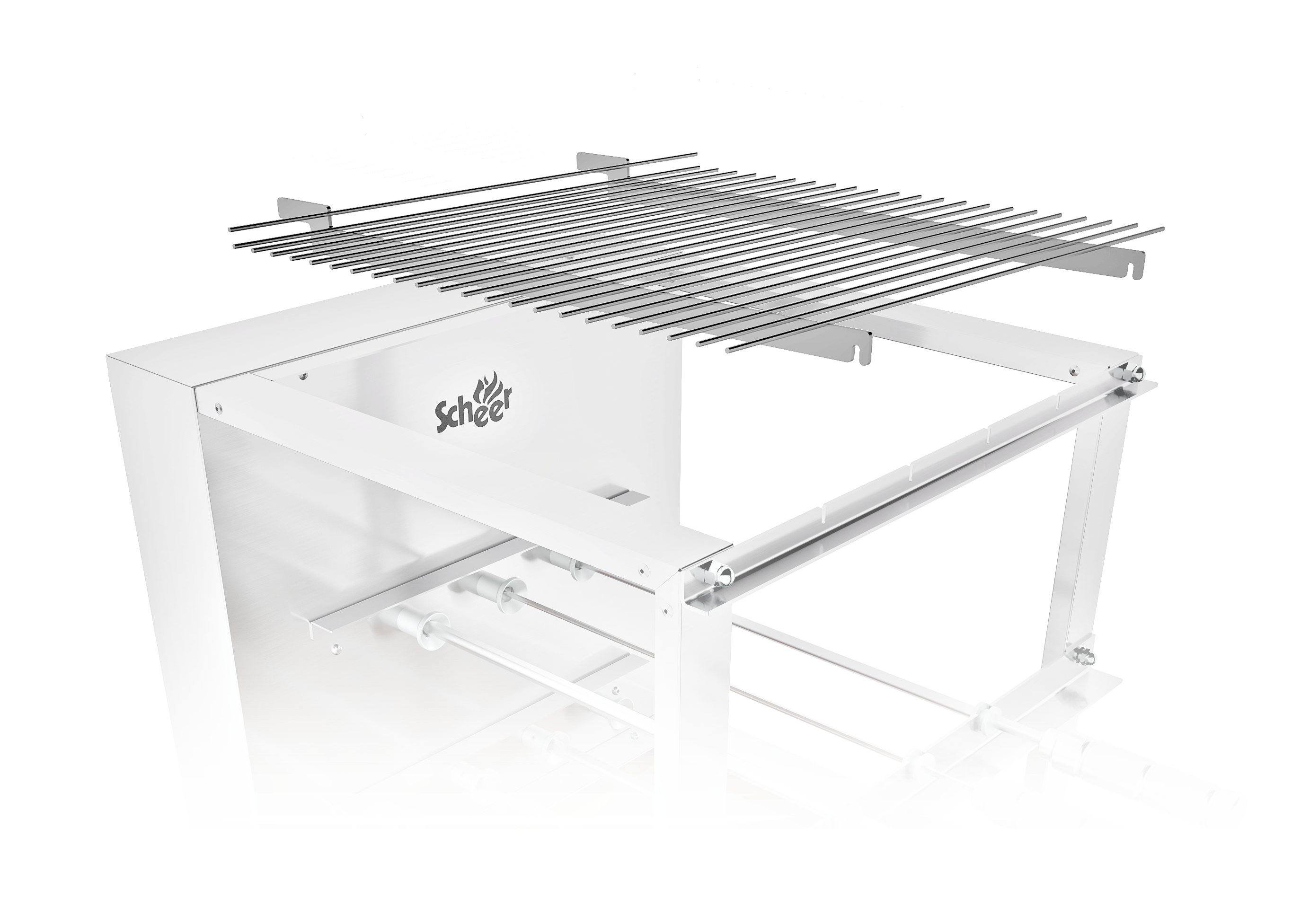 Descanso Superior para Churrasqueiras Modelos Scheer