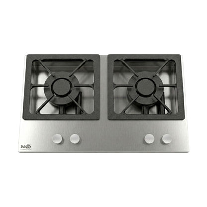 Cooktop Bifeteira a Gás duas bocas Scheer