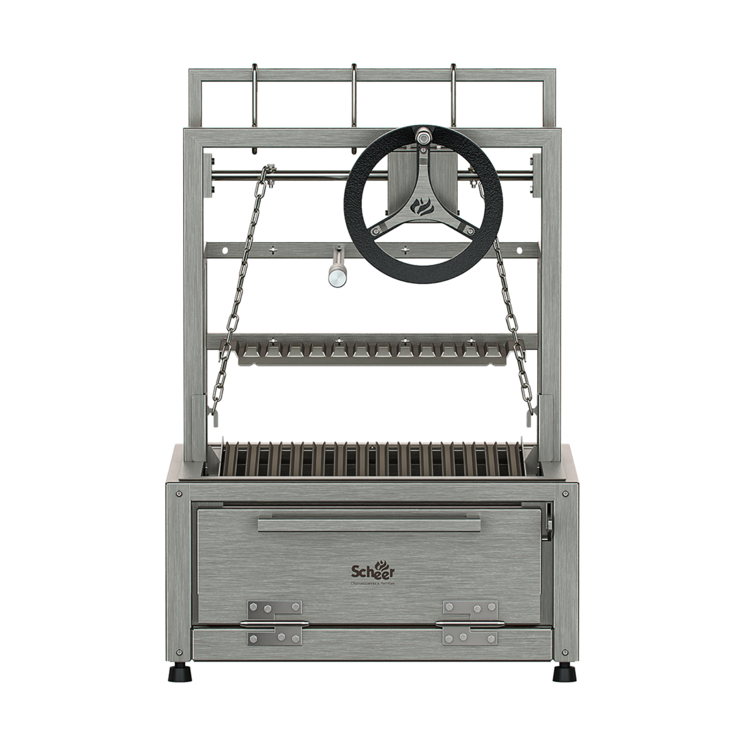 Parrilla Scheer La Pampa 901 with Firepit - Fire Box
