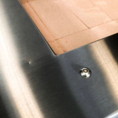 Churrasqueira Rotativa com Grelha Automática para Bancada Cooktop Scheer I9 RC 850 - 7 espetos 58,5 cm
