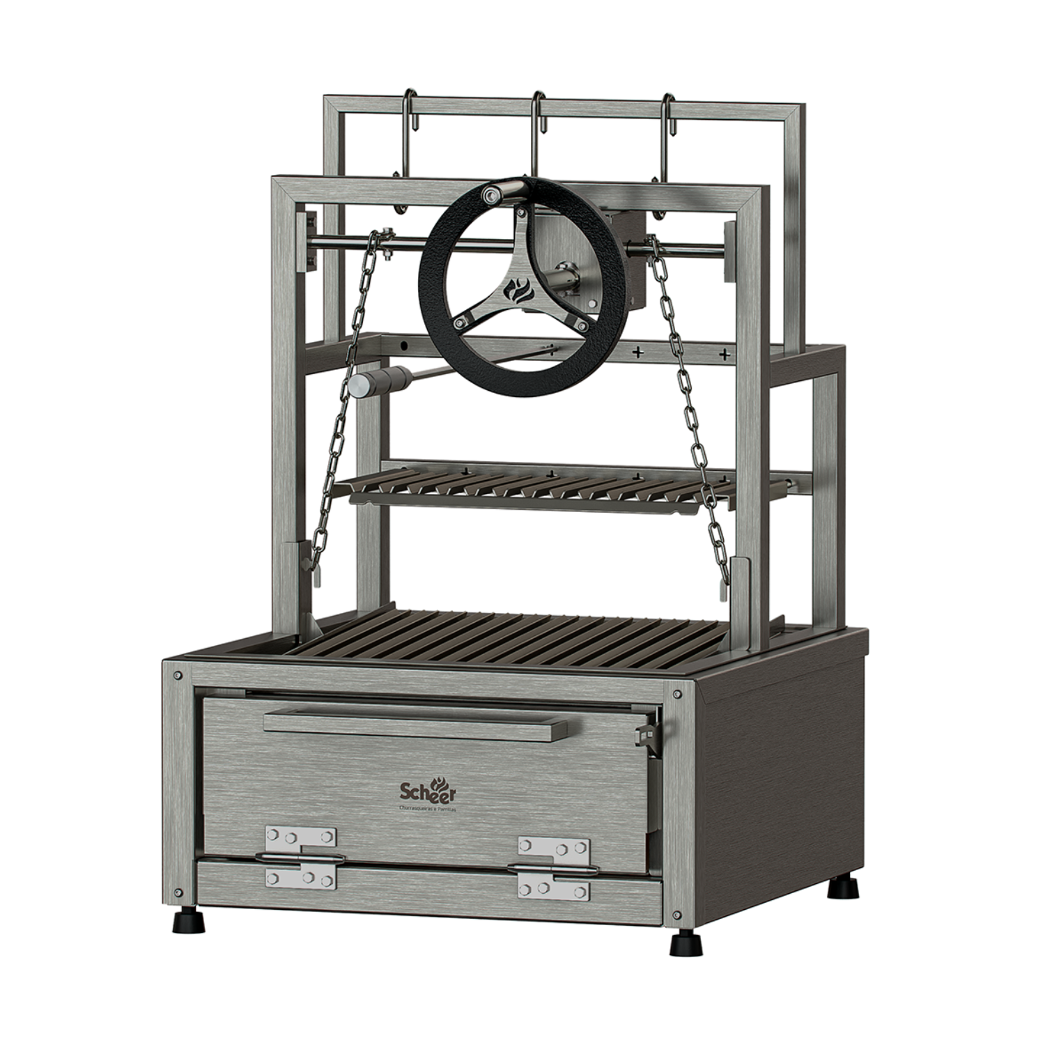 Parrilla Scheer La Pampa 901 with Firepit - Fire Box