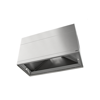 Square Stainless Steel Range Hood by Scheer