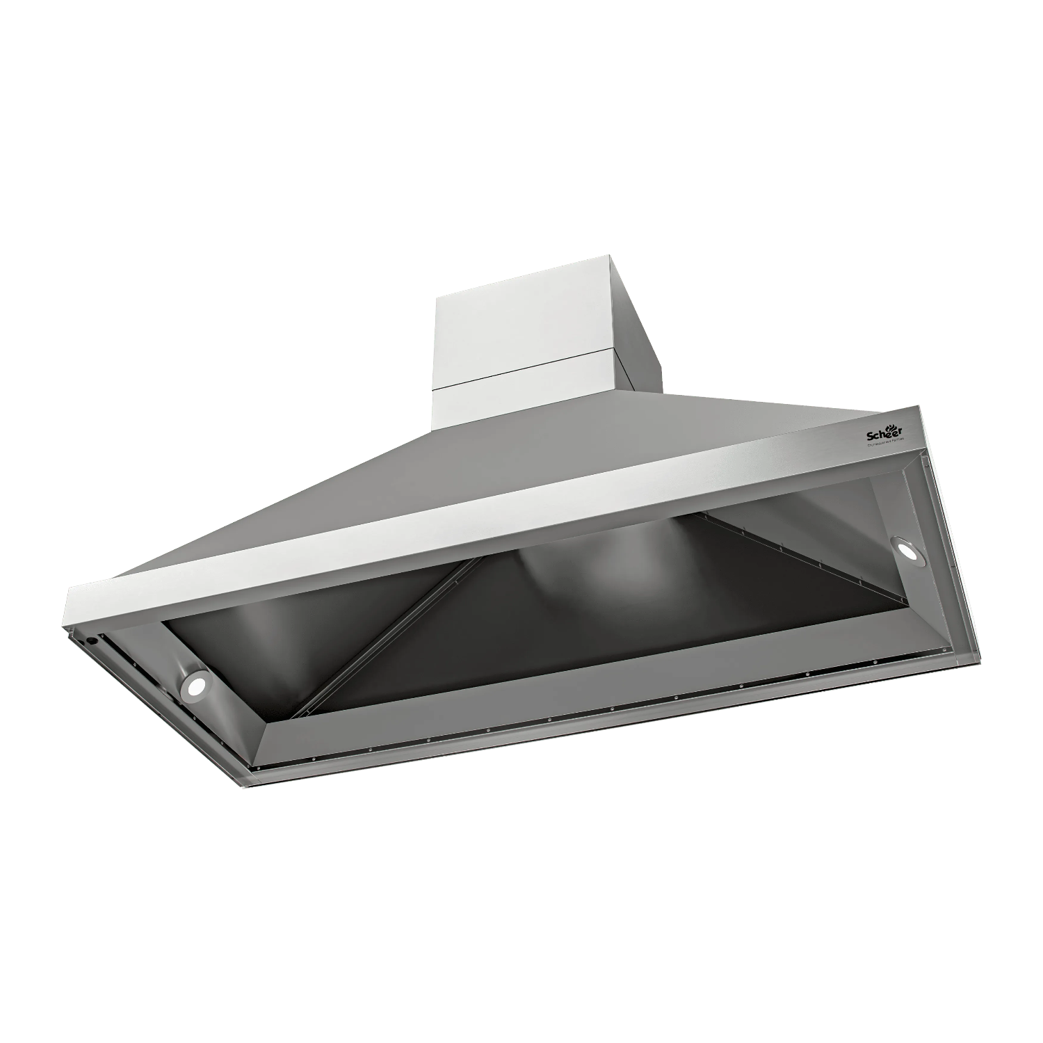 Scheer Stainless Steel Central Range Hood