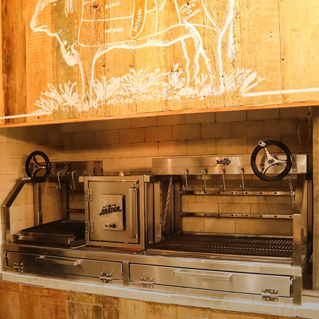 Double Grill with Brazier Scheer Mendoza 903