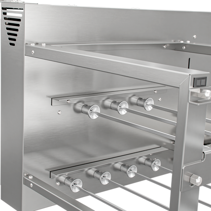 Churrasqueira Rotativa e Grelha Automática Scheer DUE 600