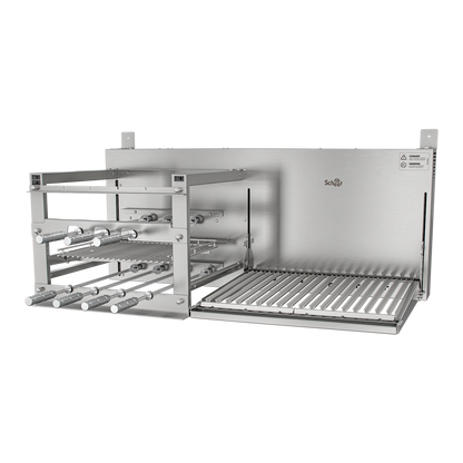 Churrasqueira Rotativa com Grelha Automática Scheer DUE 605