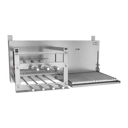 Churrasqueira Rotativa com Grelha Automática Scheer DUE 605