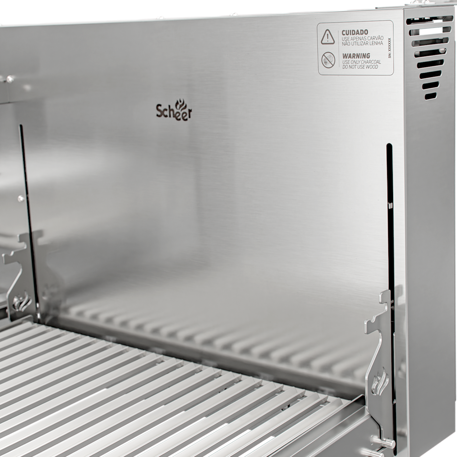 Churrasqueira Rotativa com Grelha Automática Scheer DUE 605