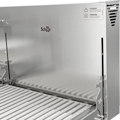 Churrasqueira Rotativa com Grelha Automática Scheer DUE 605