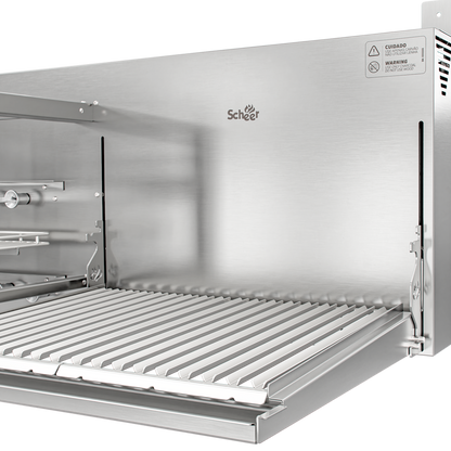 Churrasqueira Rotativa com Grelha Automática Scheer DUE 605